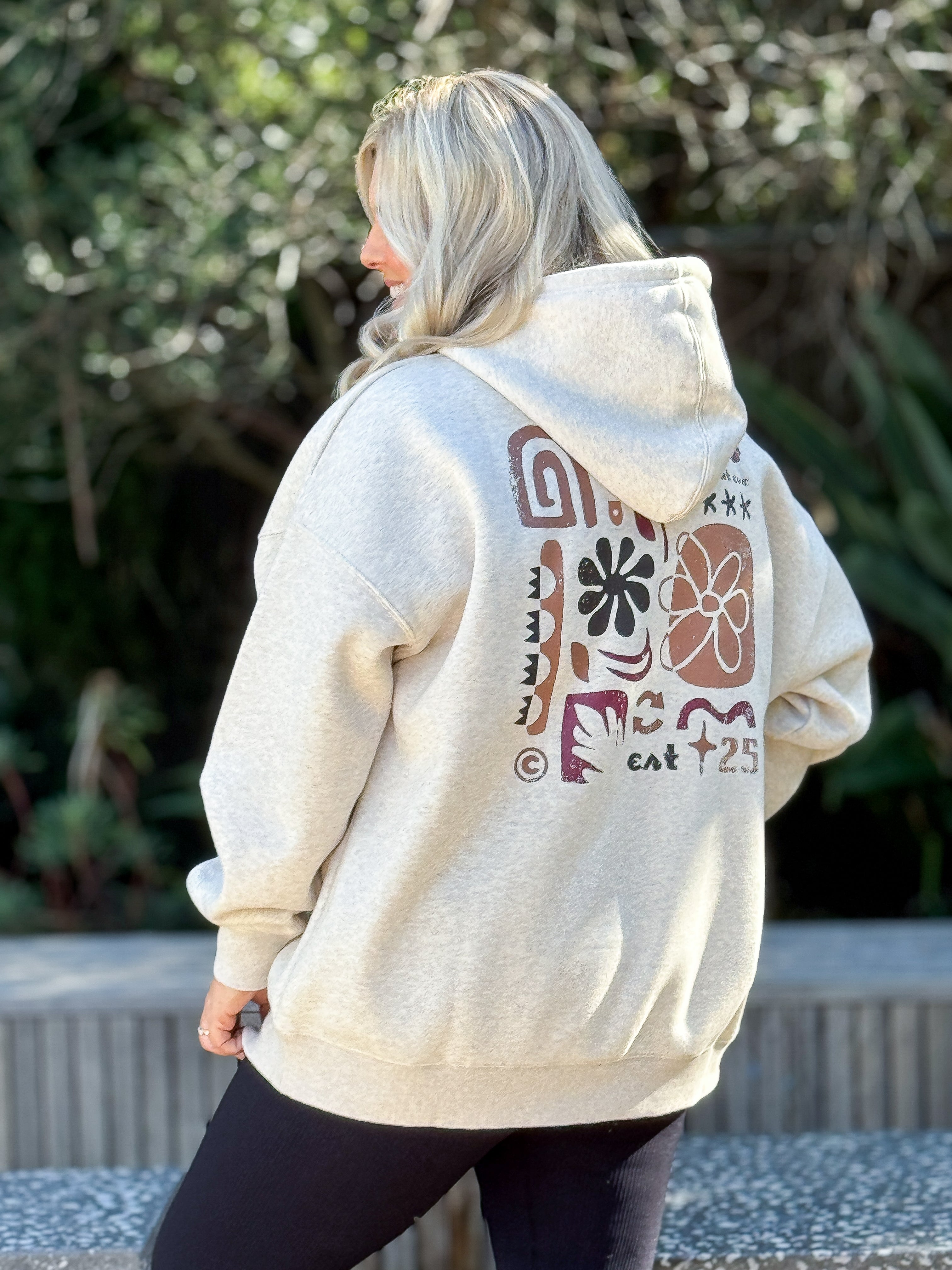 Elements Oversized Hoodie - Oatmeal