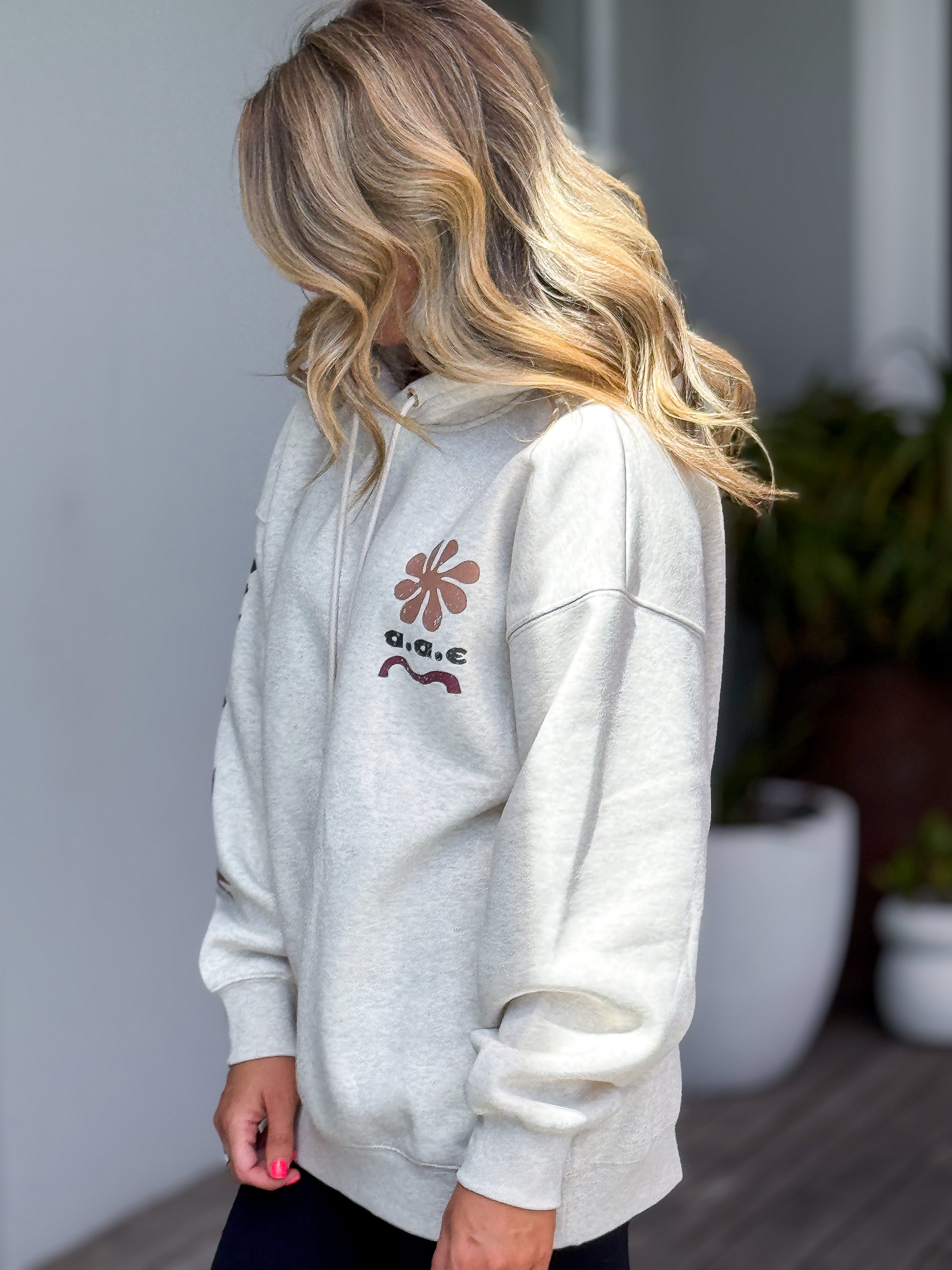 Elements Oversized Hoodie - Oatmeal