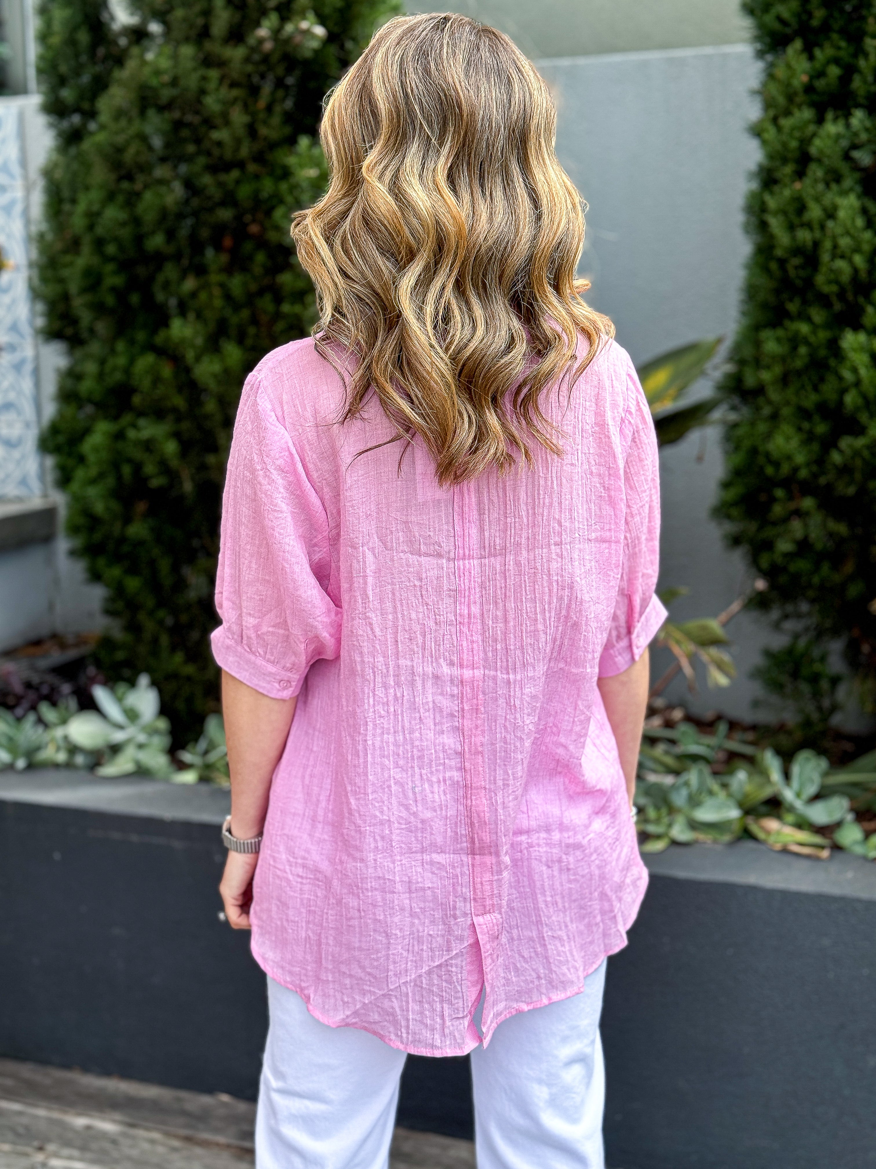 Ella Shirt - Pink