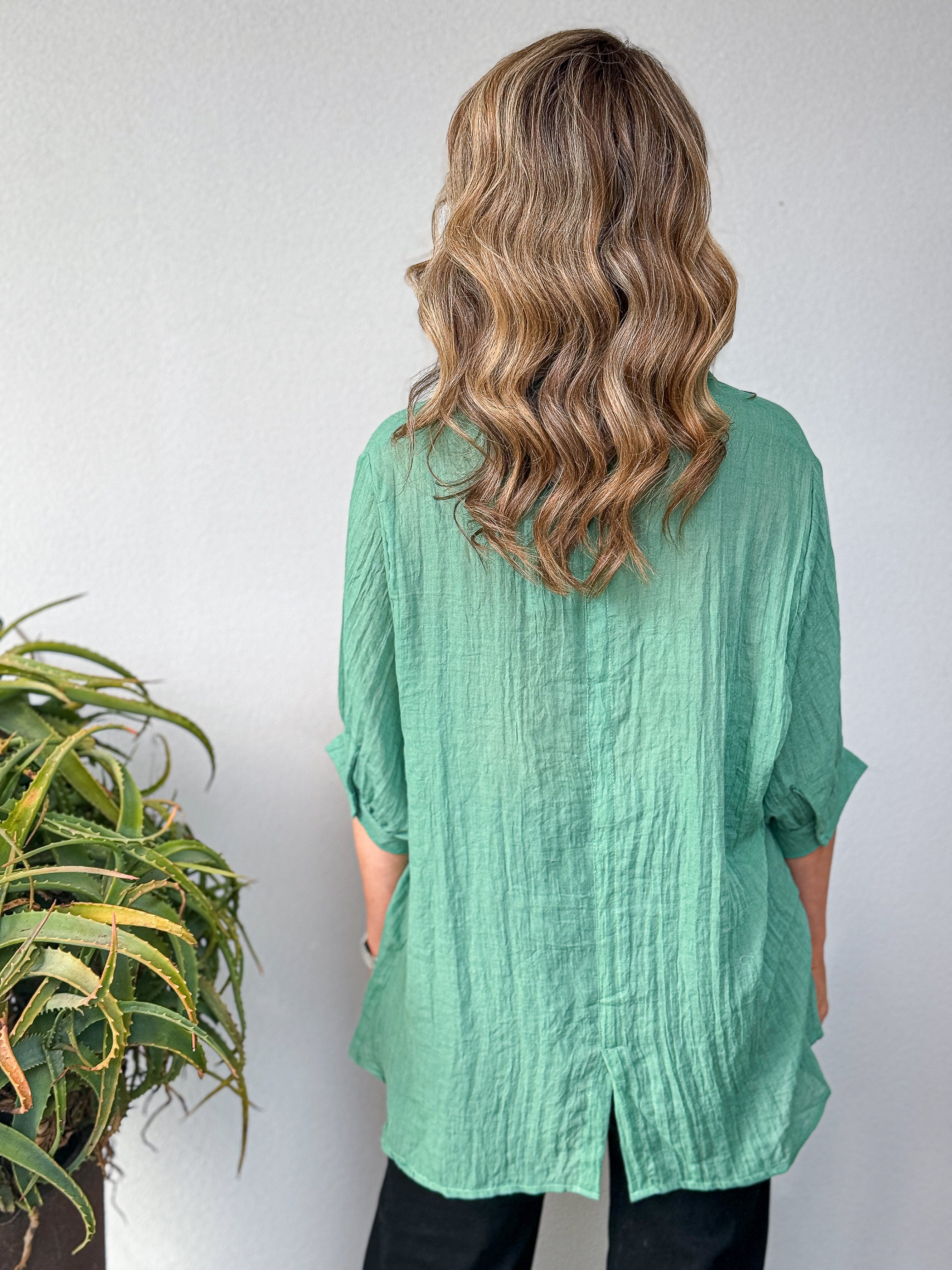 Ella Shirt - Green