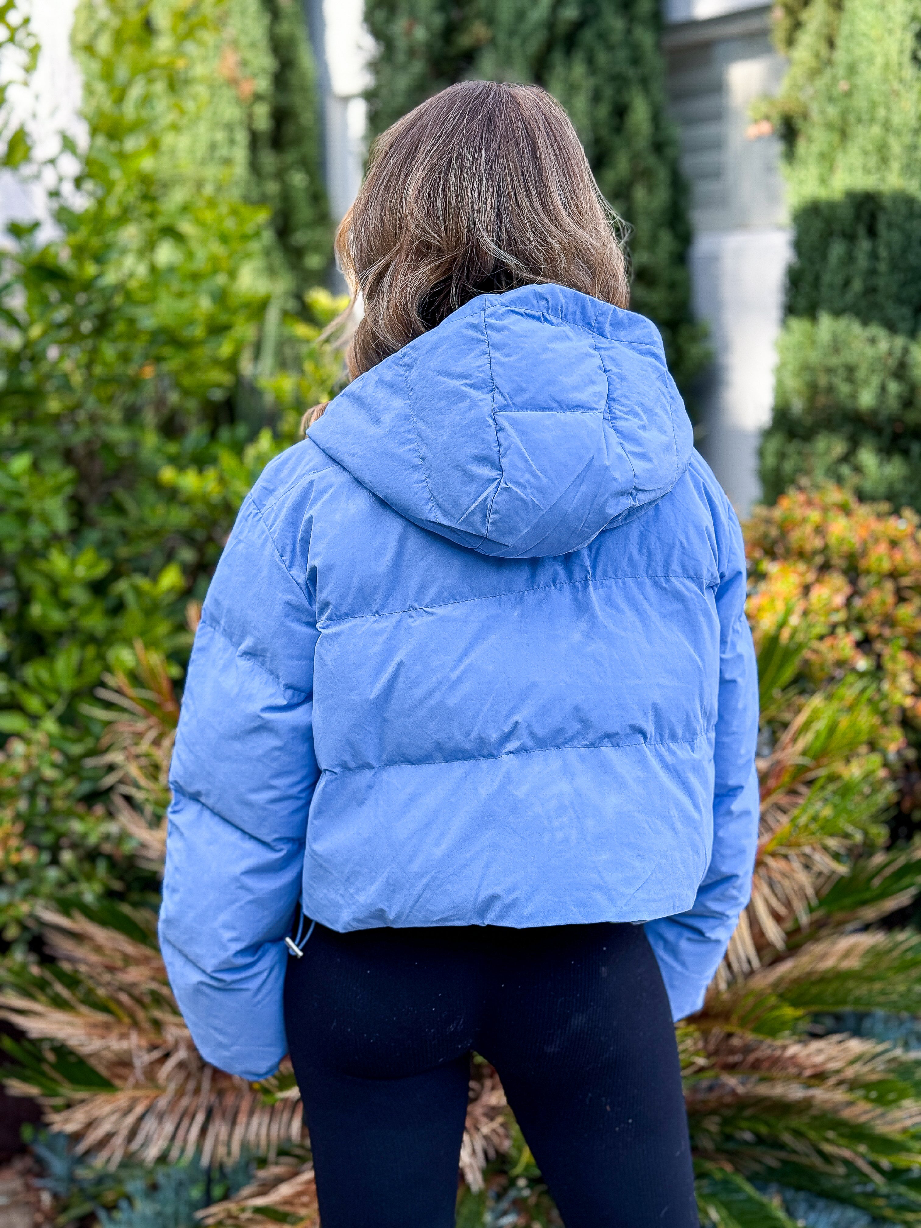 Grace Puffer Jacket - Blue