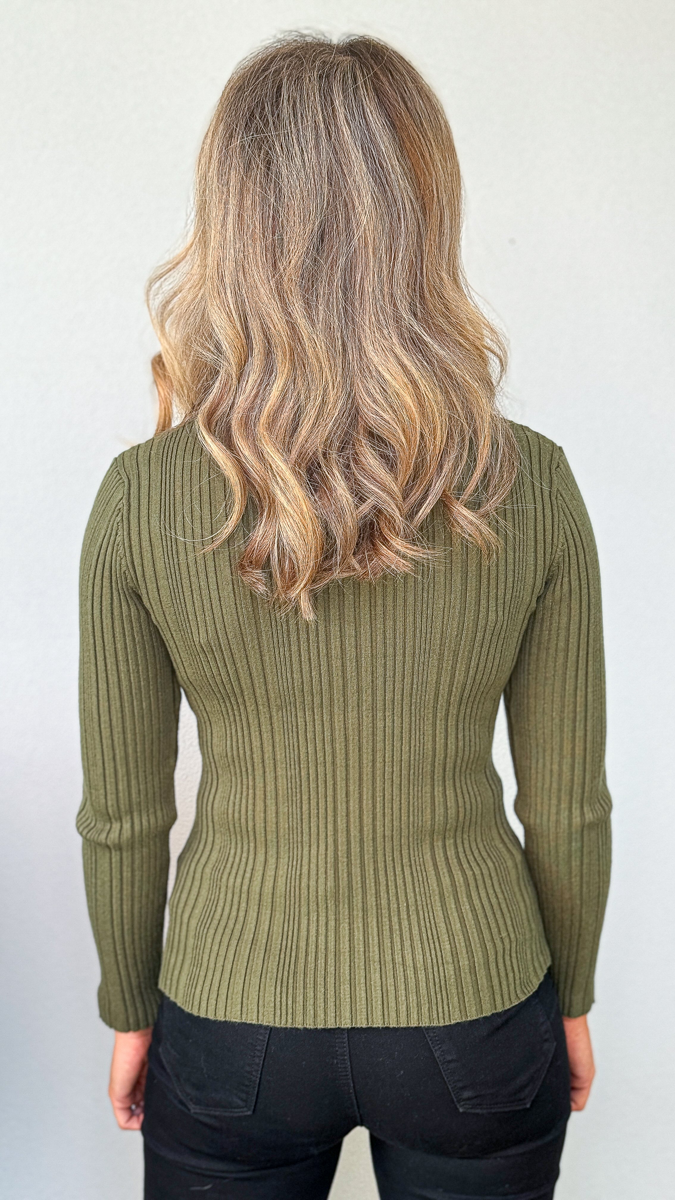 Greta Long Sleeve - Olive