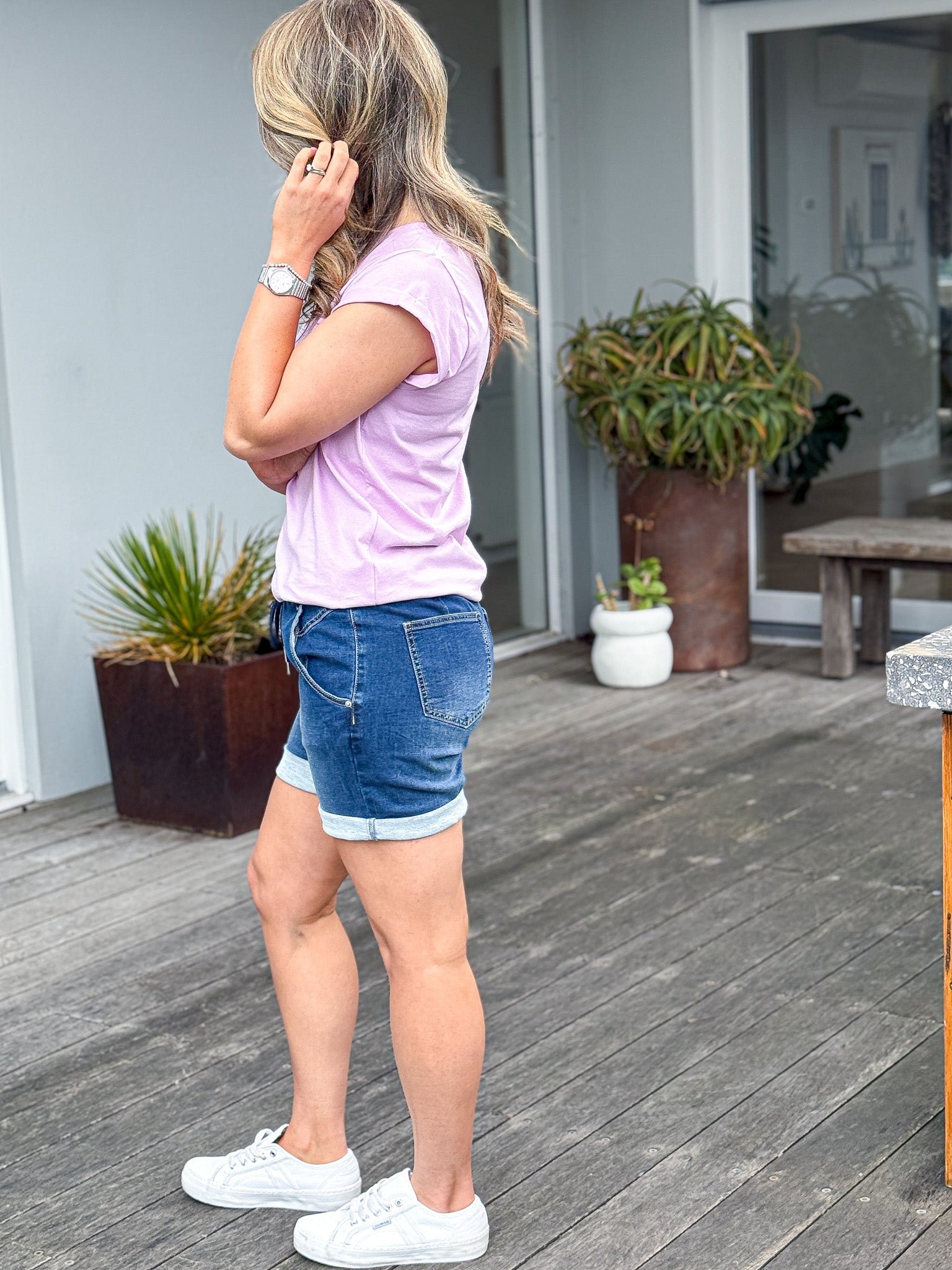 Hadley Shorts - Dark Denim