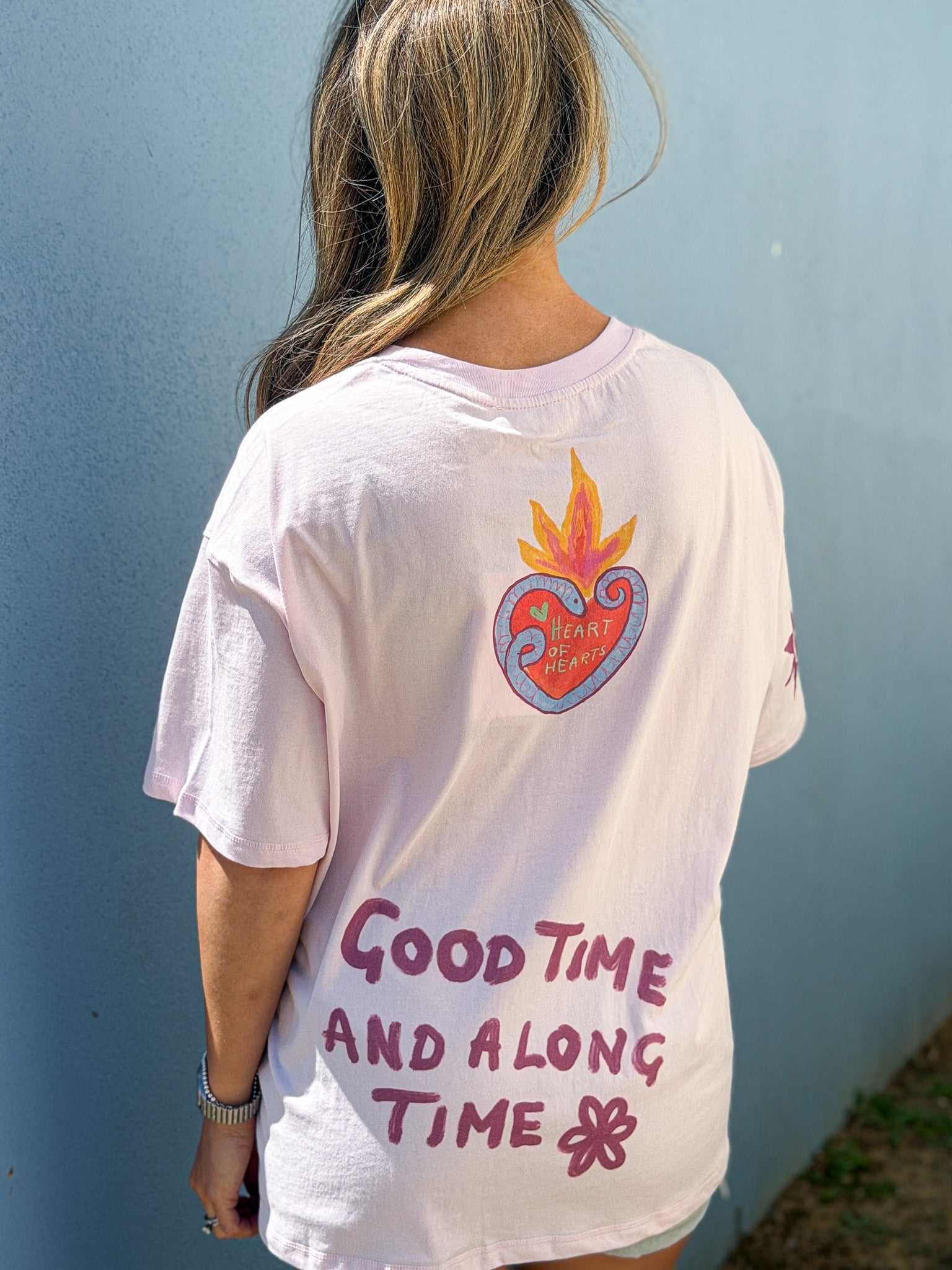 Heart of Hearts Tee - Pink