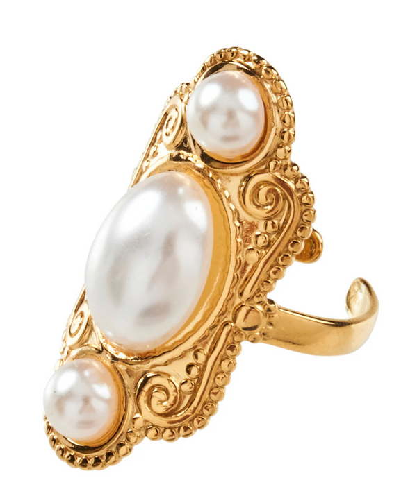 Heritage Ring - Pearl Cluster