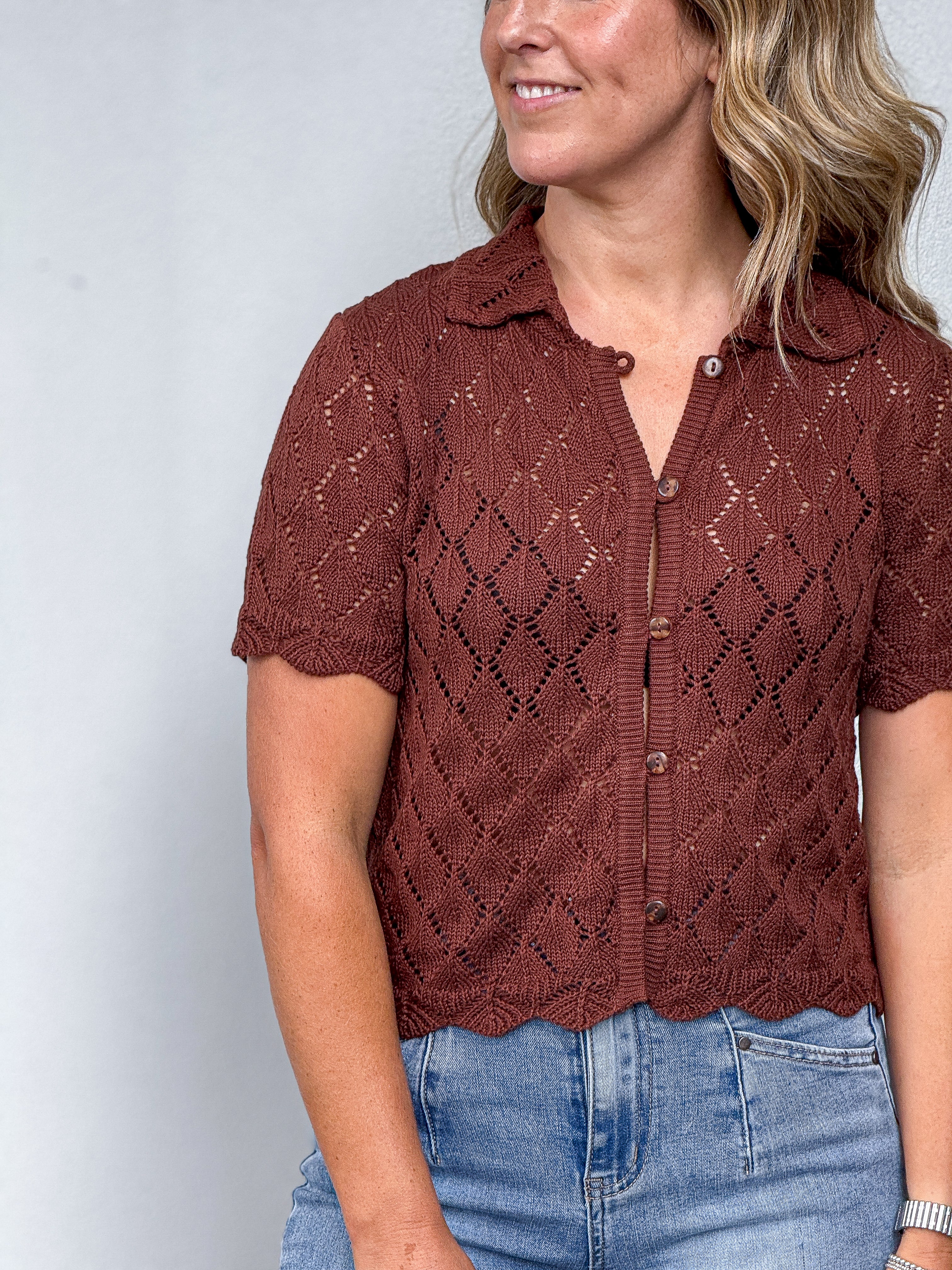 Hunter Top - Brown