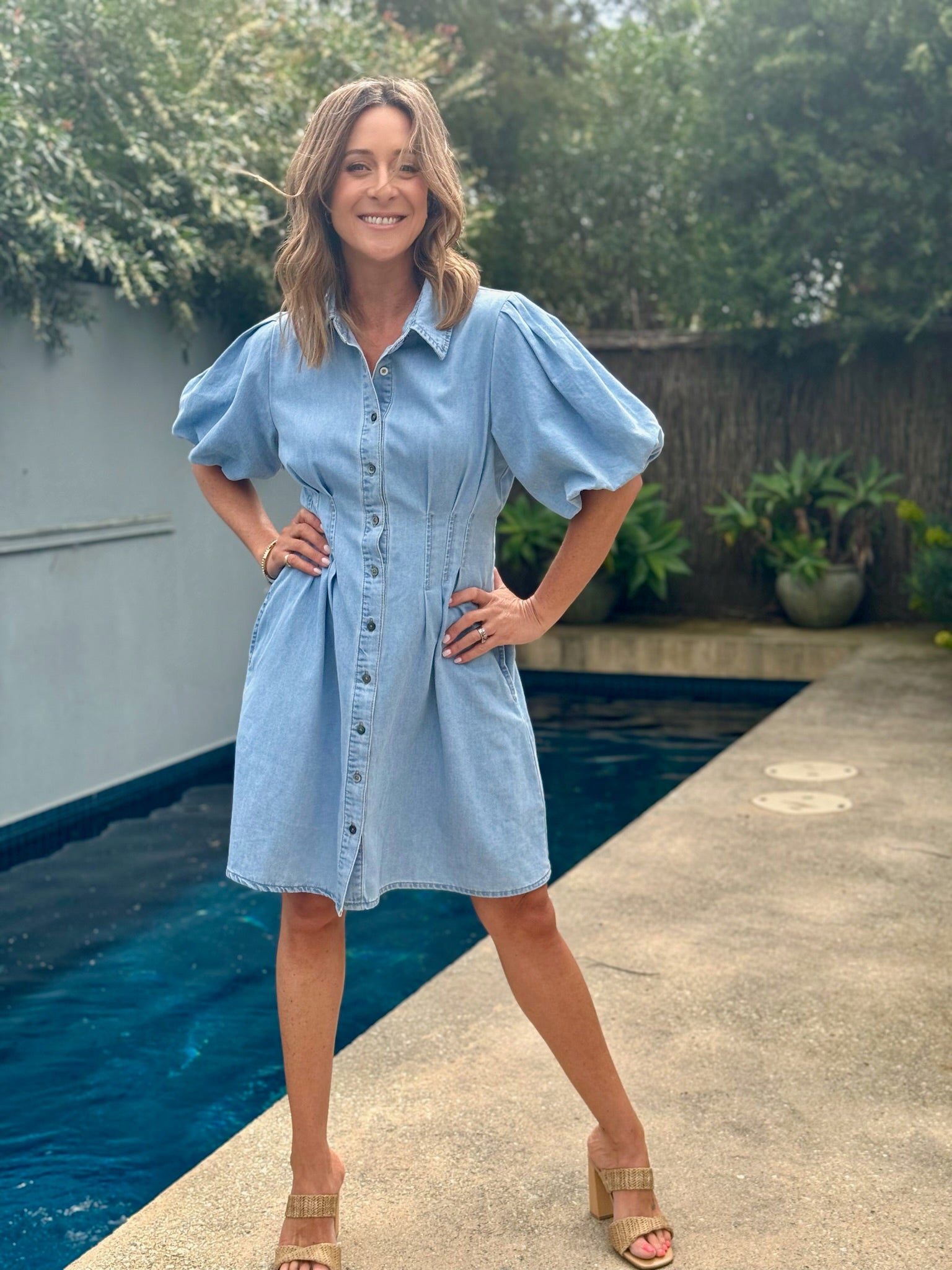 Nikita Chambray Dress