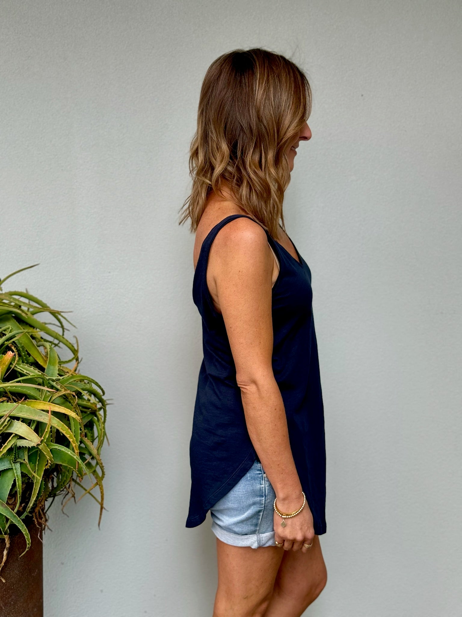 Classic Tank - Navy