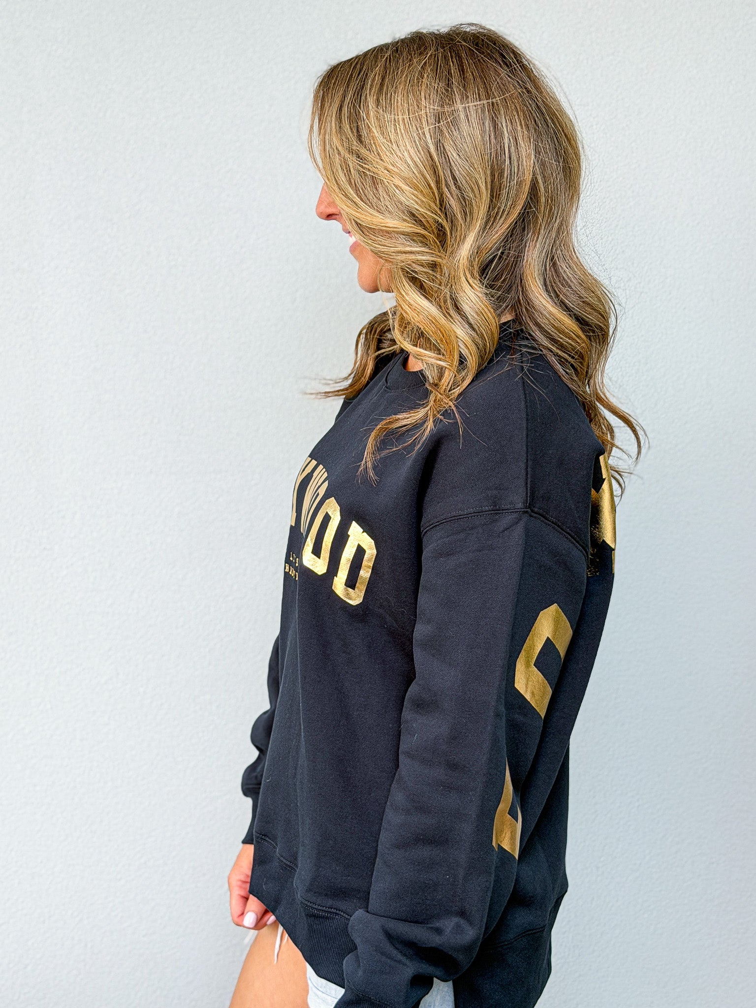 Interval Crew - Metalic Gold / Black