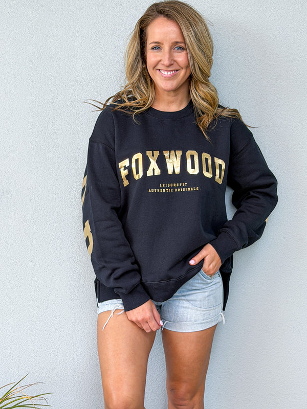 Interval Crew - Metalic Gold / Black