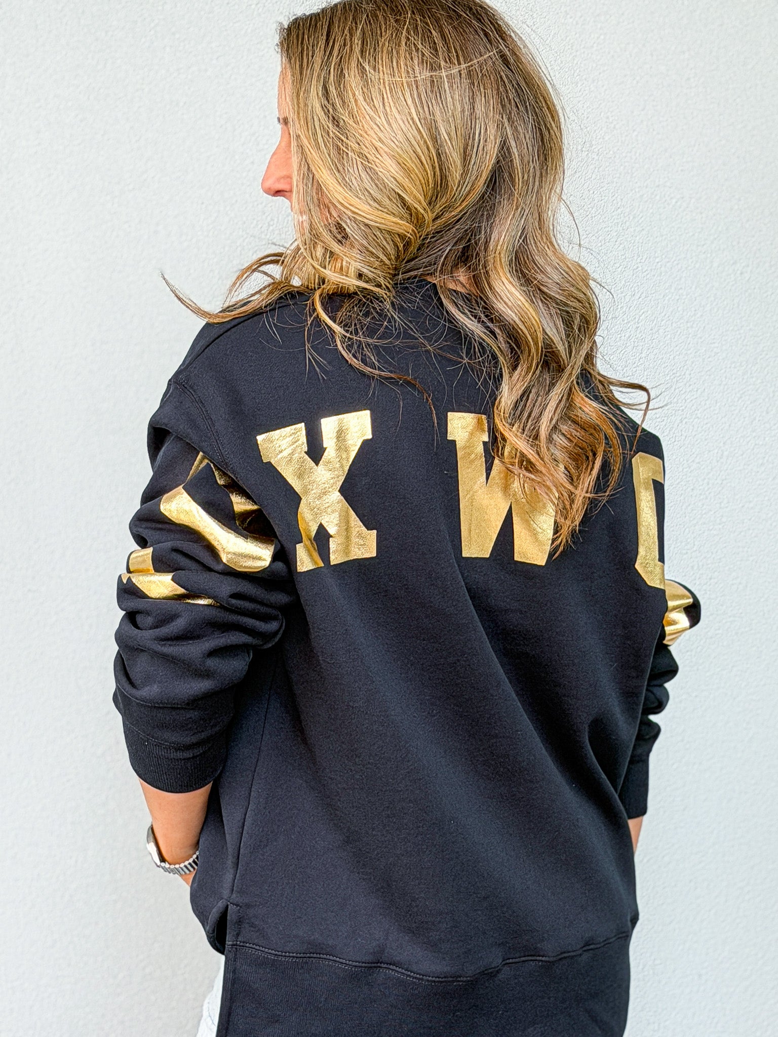 Interval Crew - Metalic Gold / Black