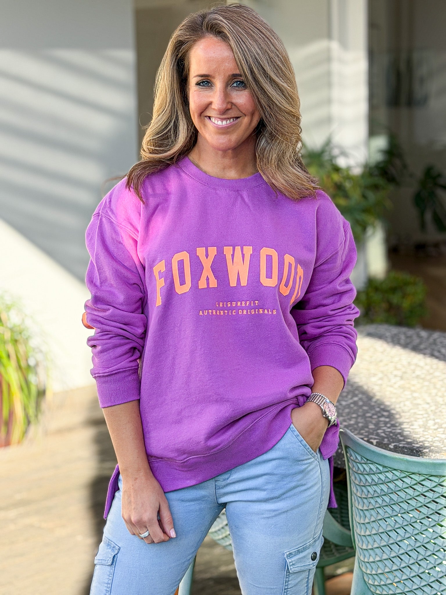 Interval Crew - Purple – Evergreen Clothing