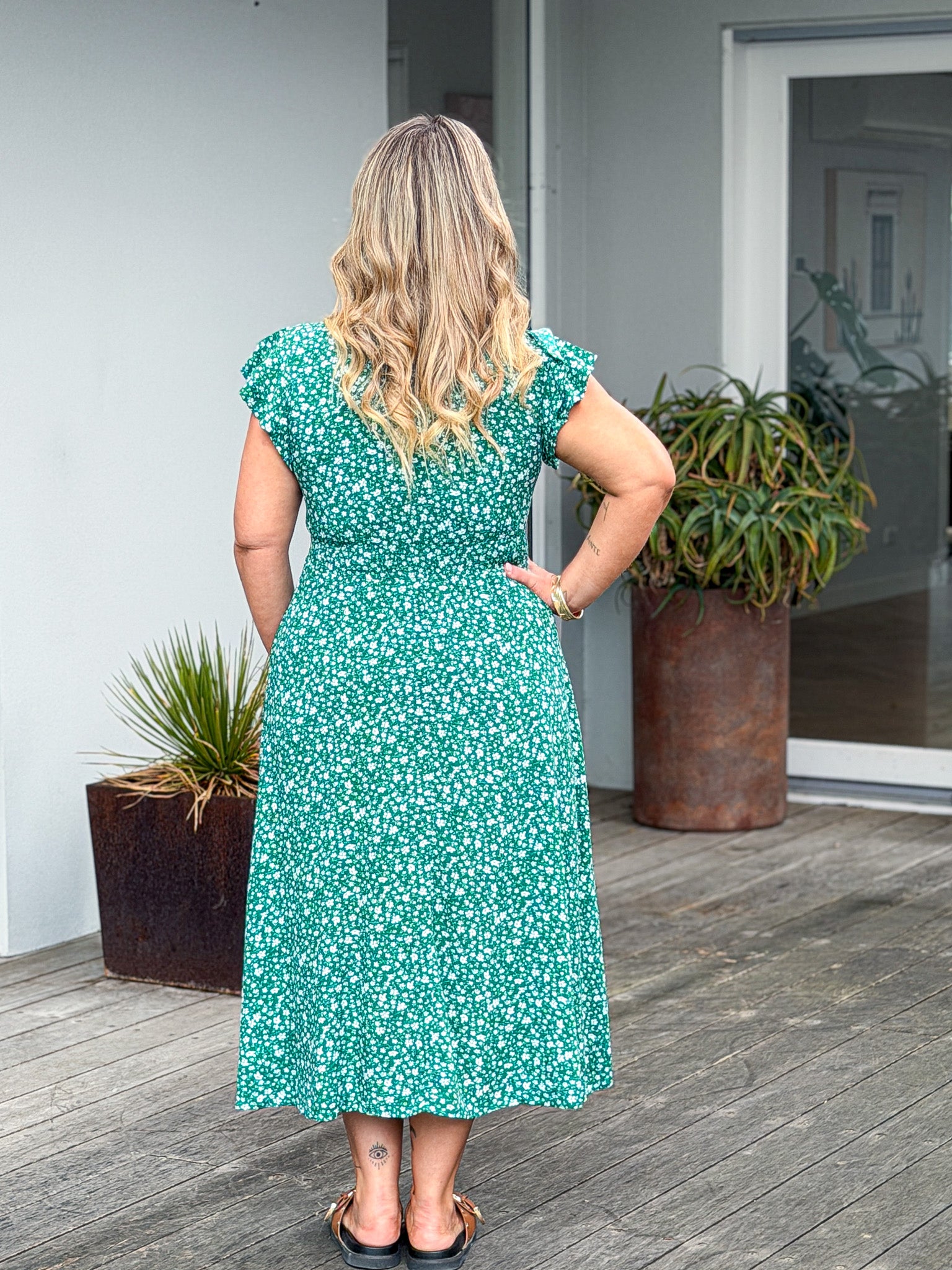Joy Dress - Green