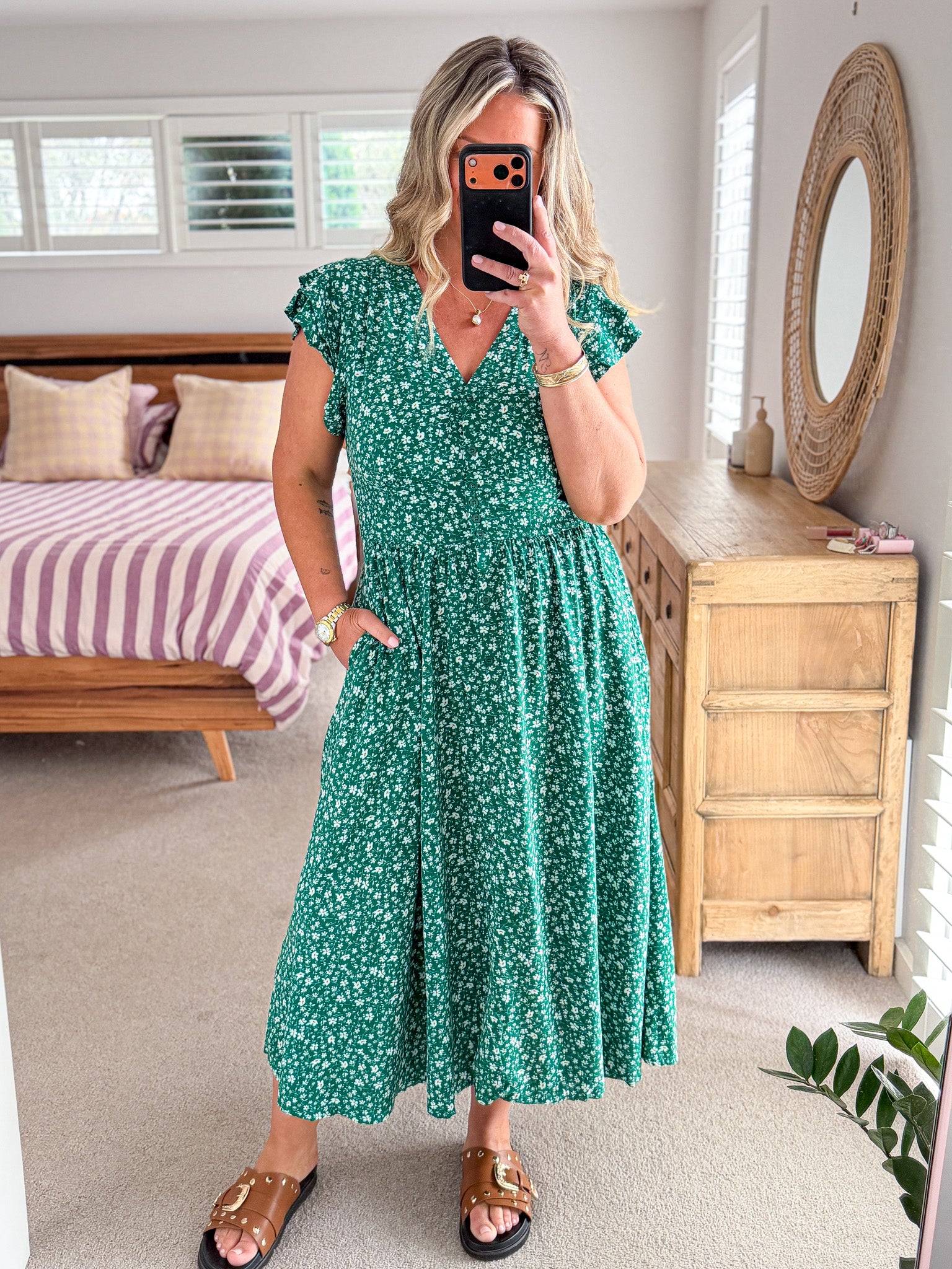 Joy Dress - Green