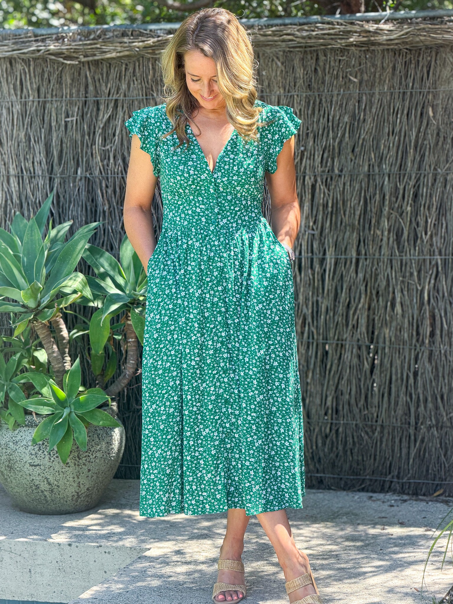 why is joy's dress green Bringing so much JOY with @greenladyofbrooklyn! #greenladyofbrooklyn