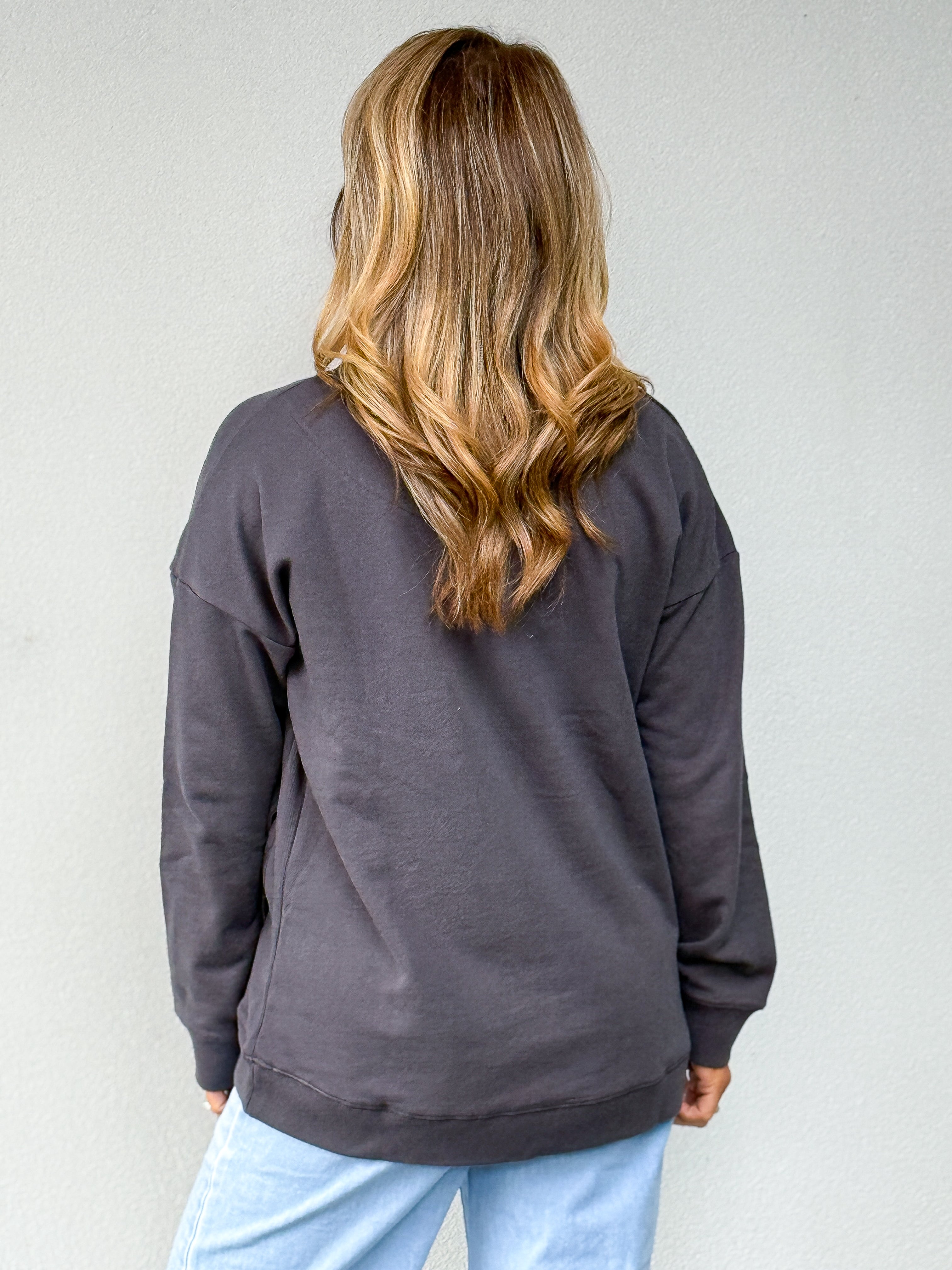 Keyla Crew - Washed Black