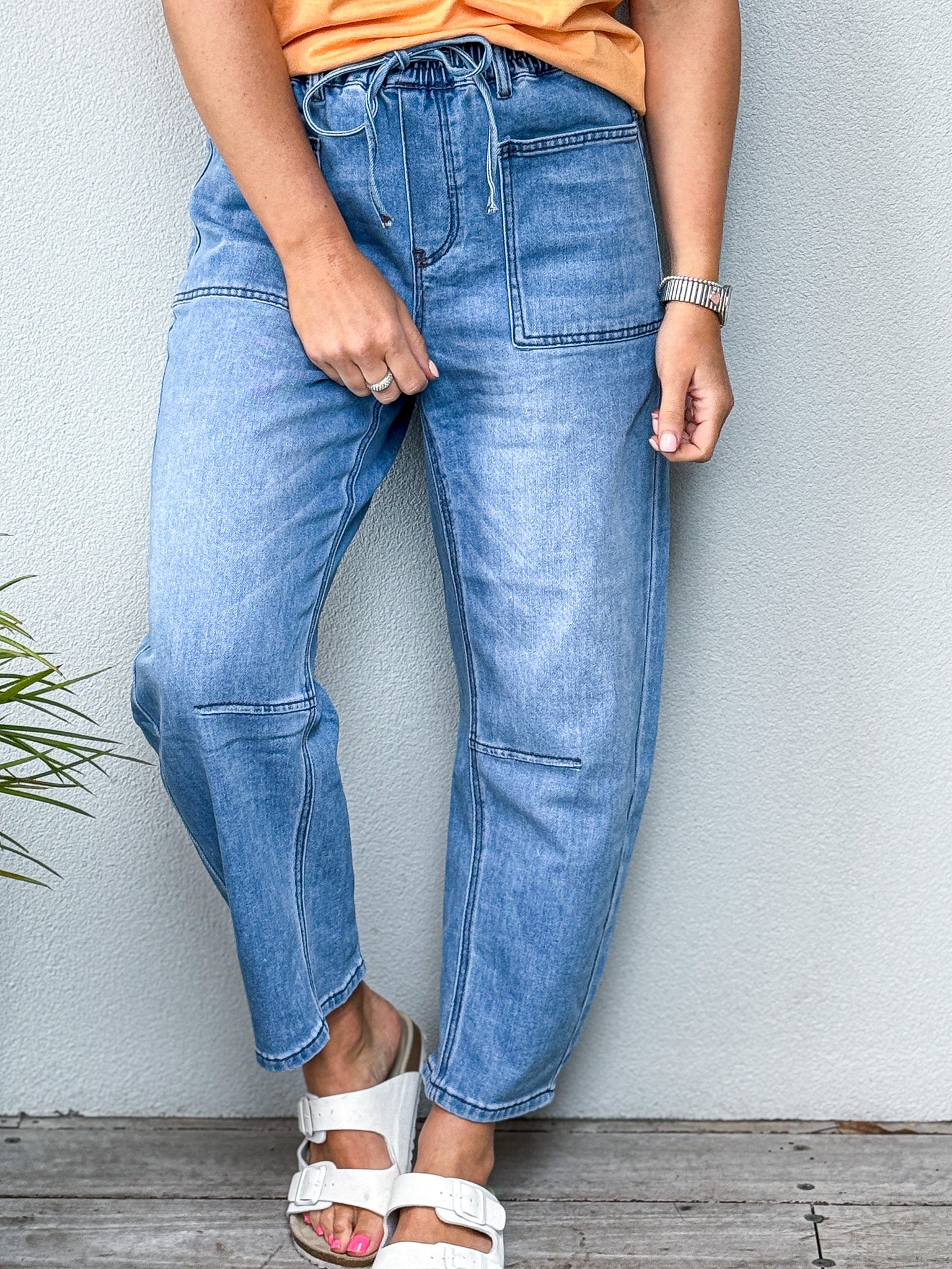 Laura Barrel Jeans