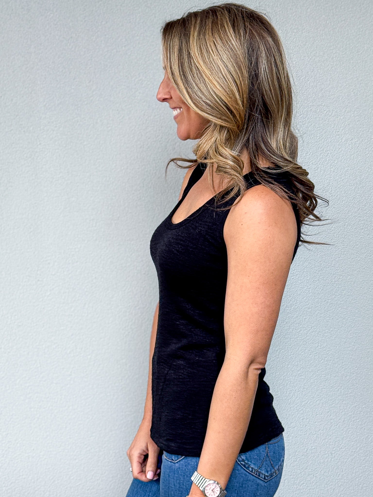 Leoni Tank - Black