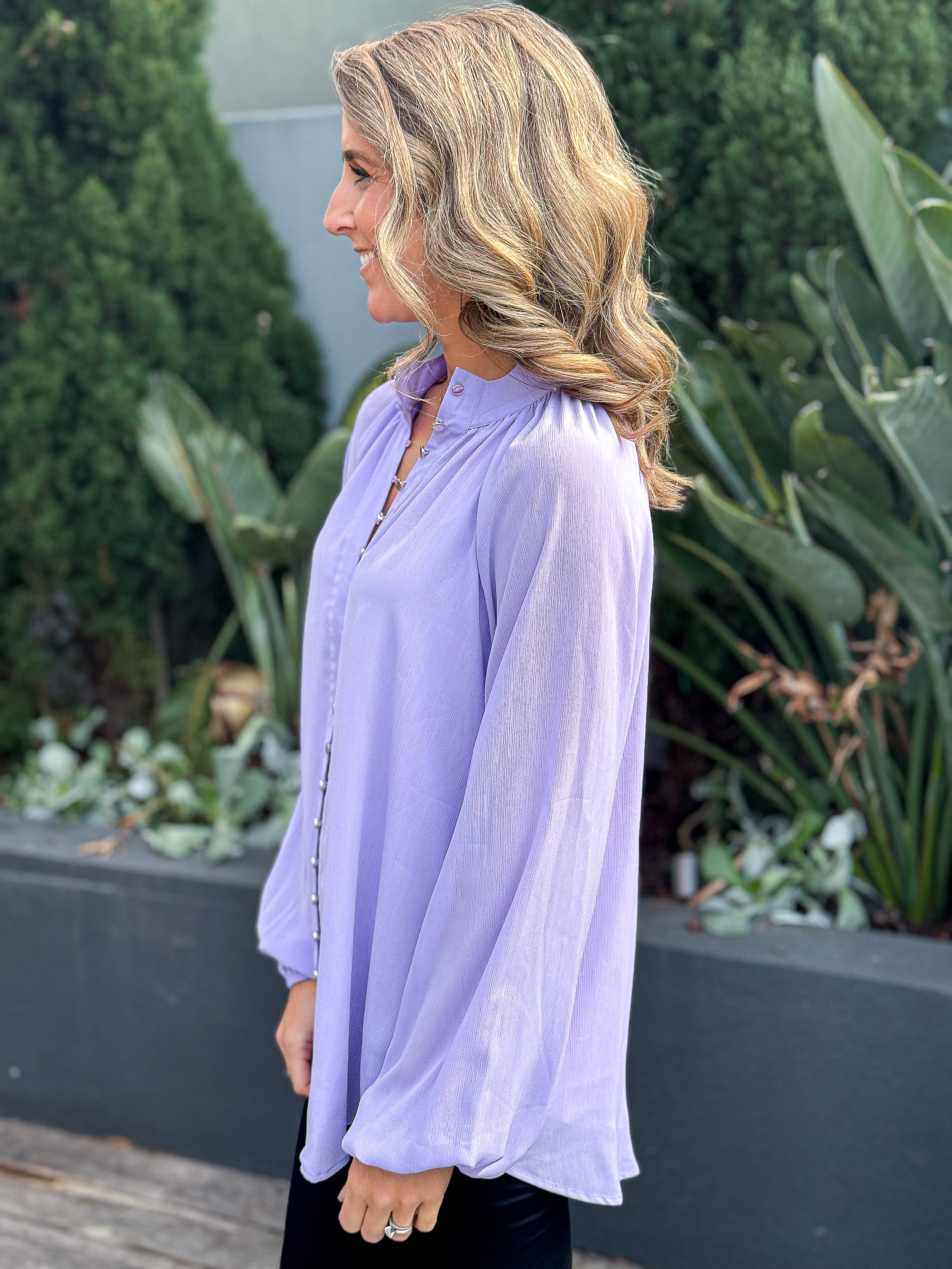 Lianna Blouse - Lilac