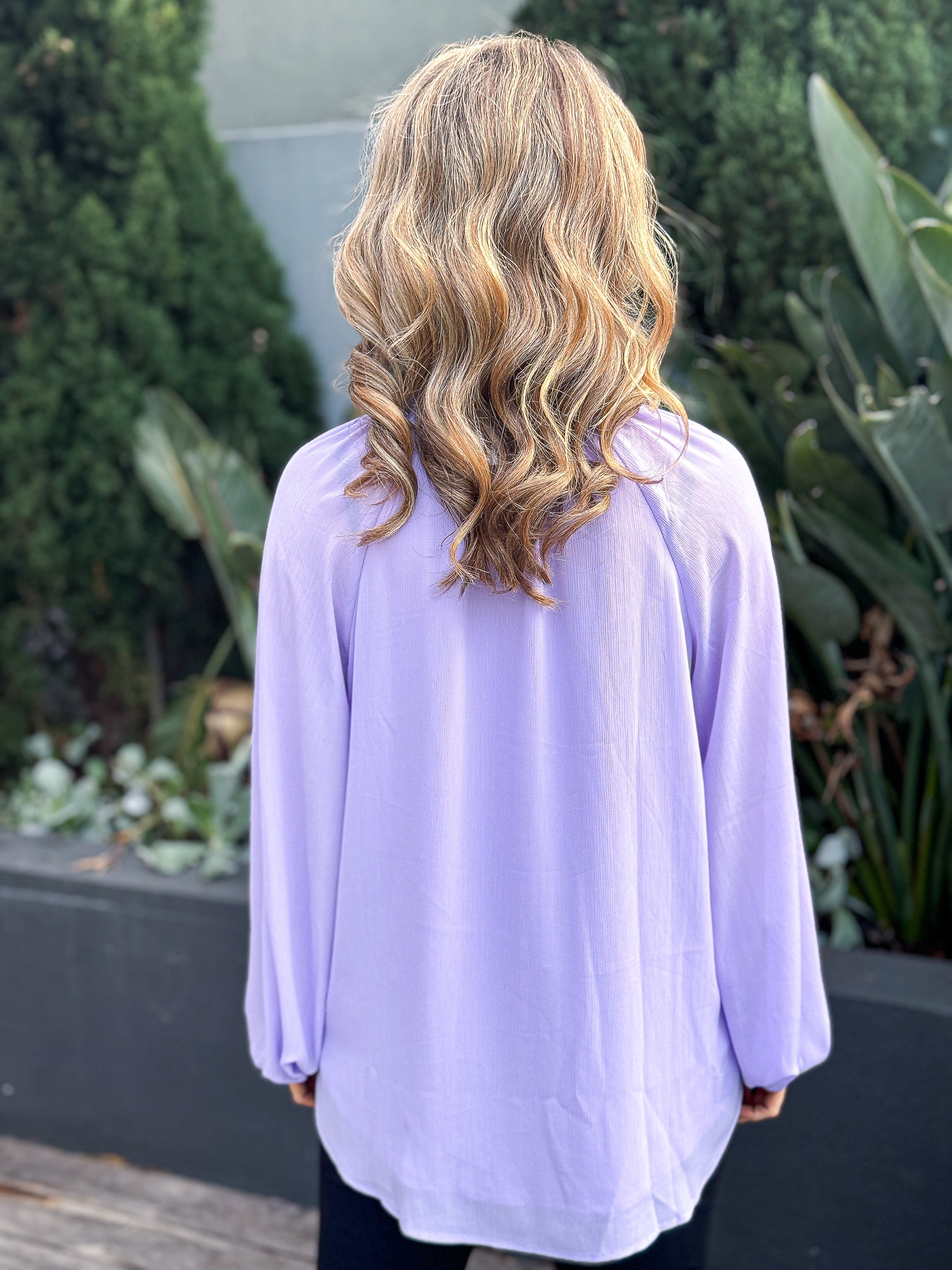 Lianna Blouse - Lilac