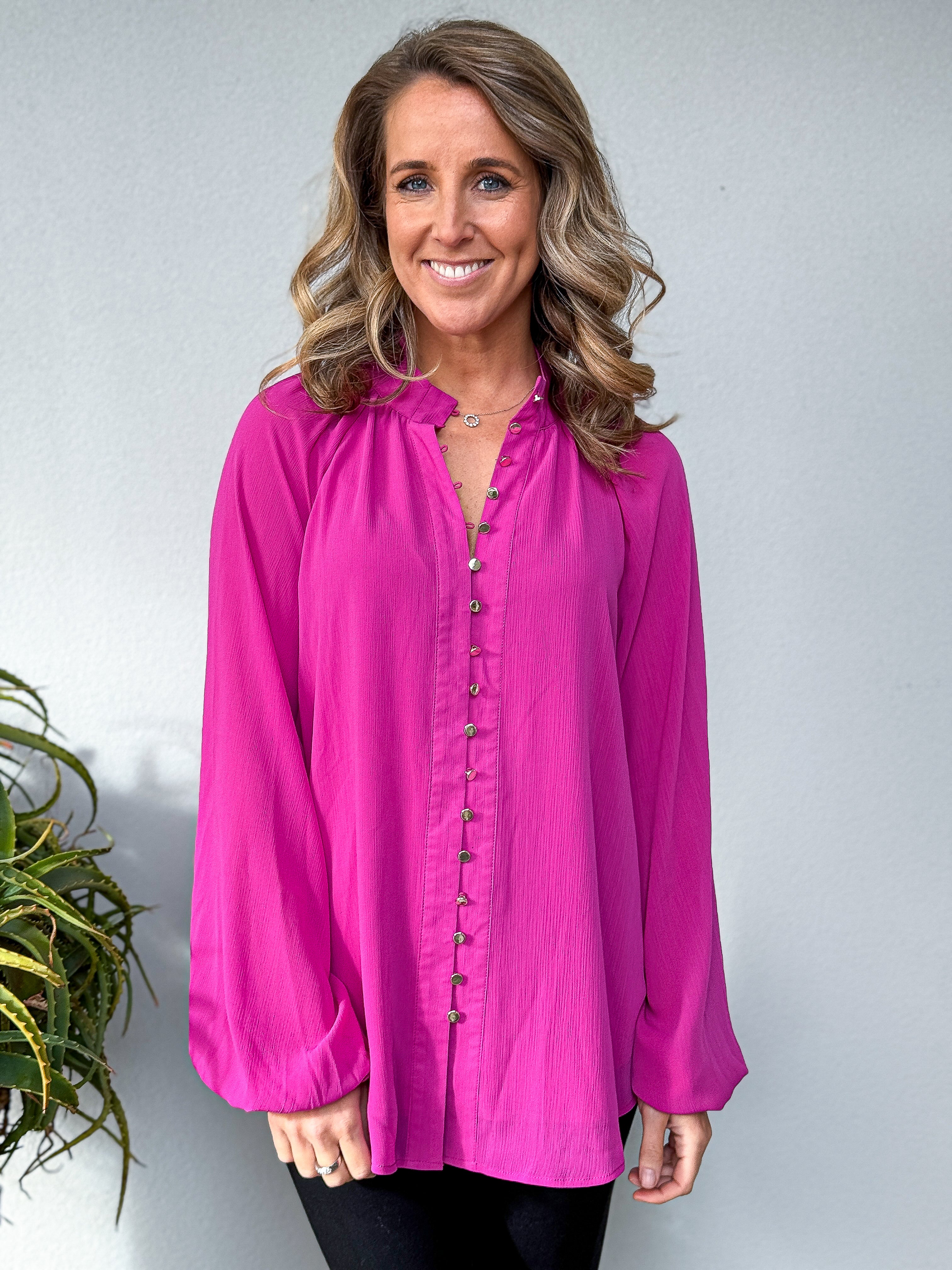 Lianna Blouse - Orchid