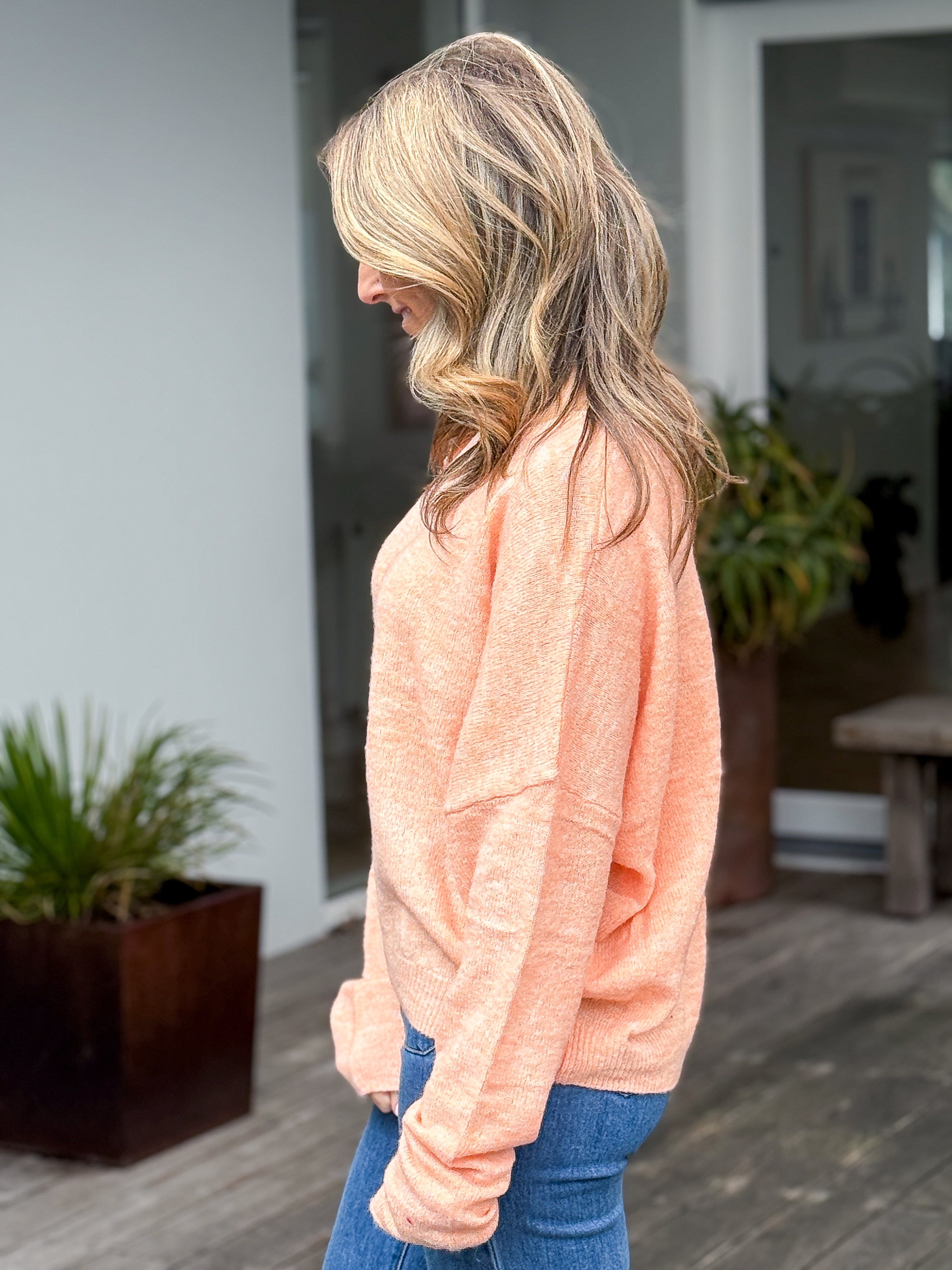 Libby Knit - Peach