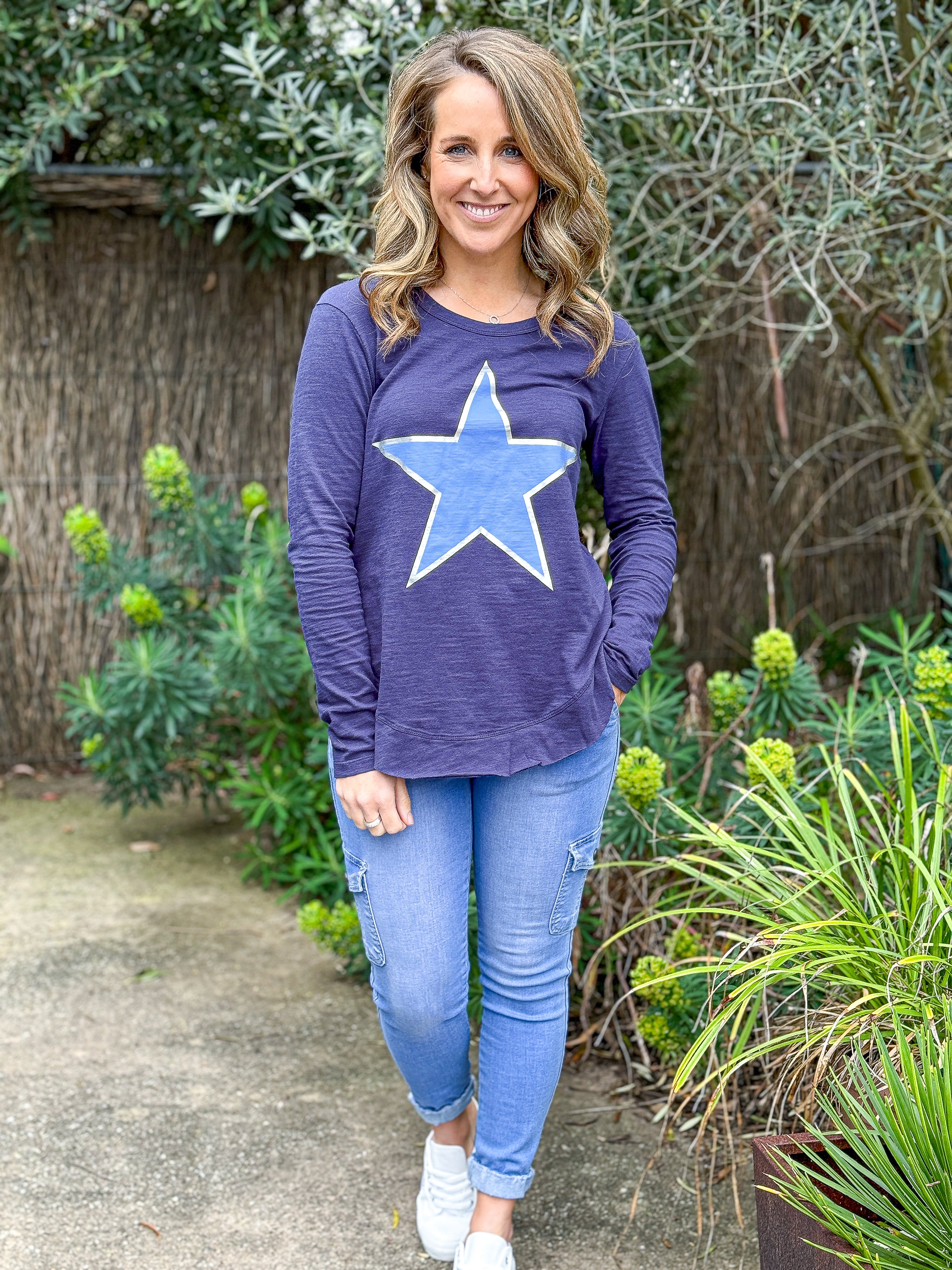 Lonestar Long Sleeve Tee - Ink