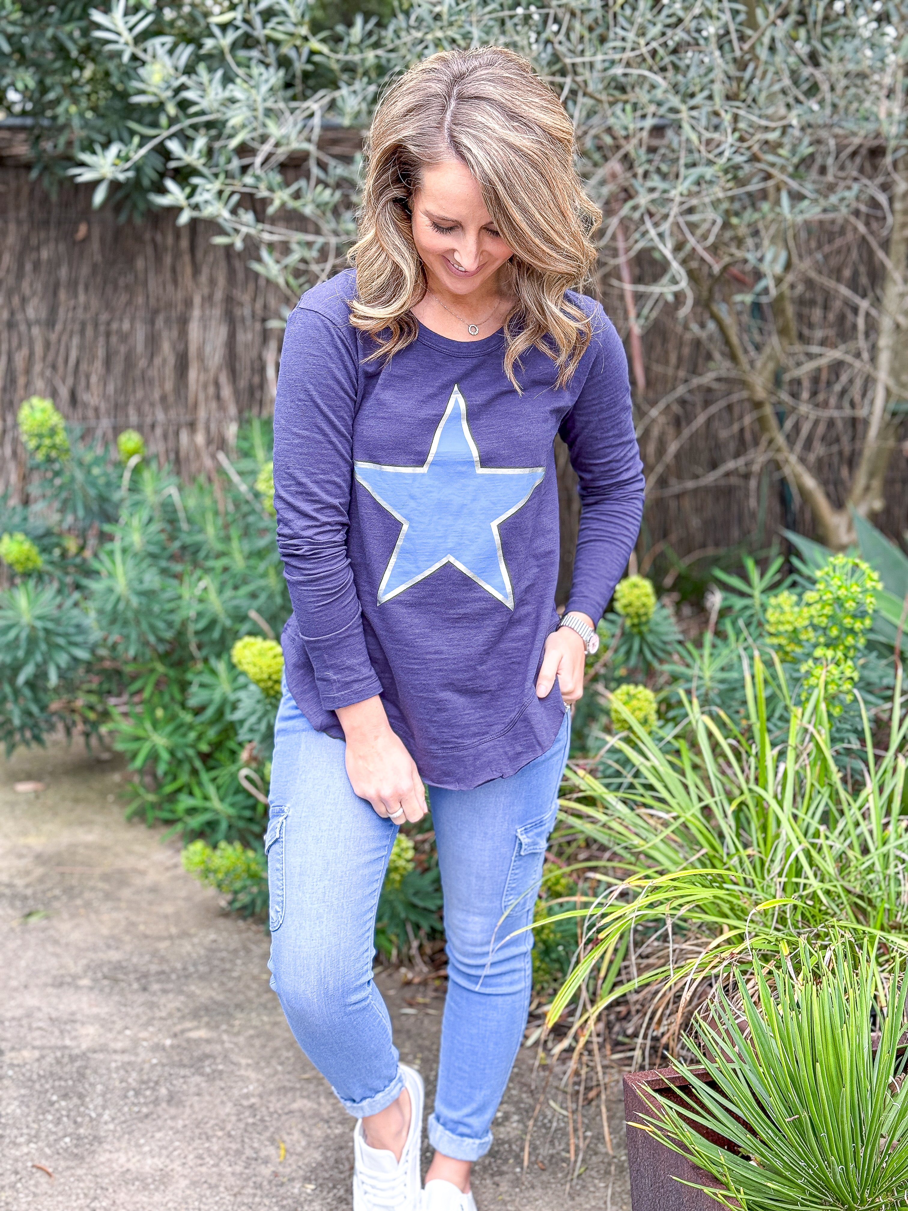 Lonestar Long Sleeve Tee - Ink