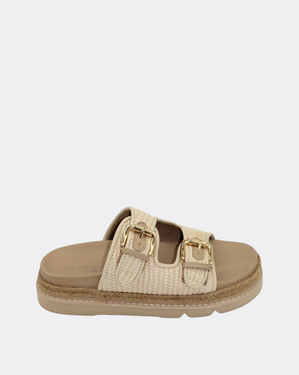 Maple Slide - Natural Raffia