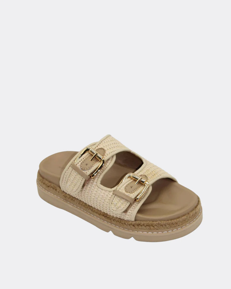 Maple Slide - Natural Raffia