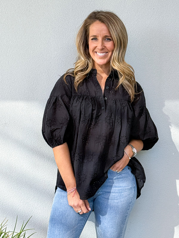 Mia Blouse - Black