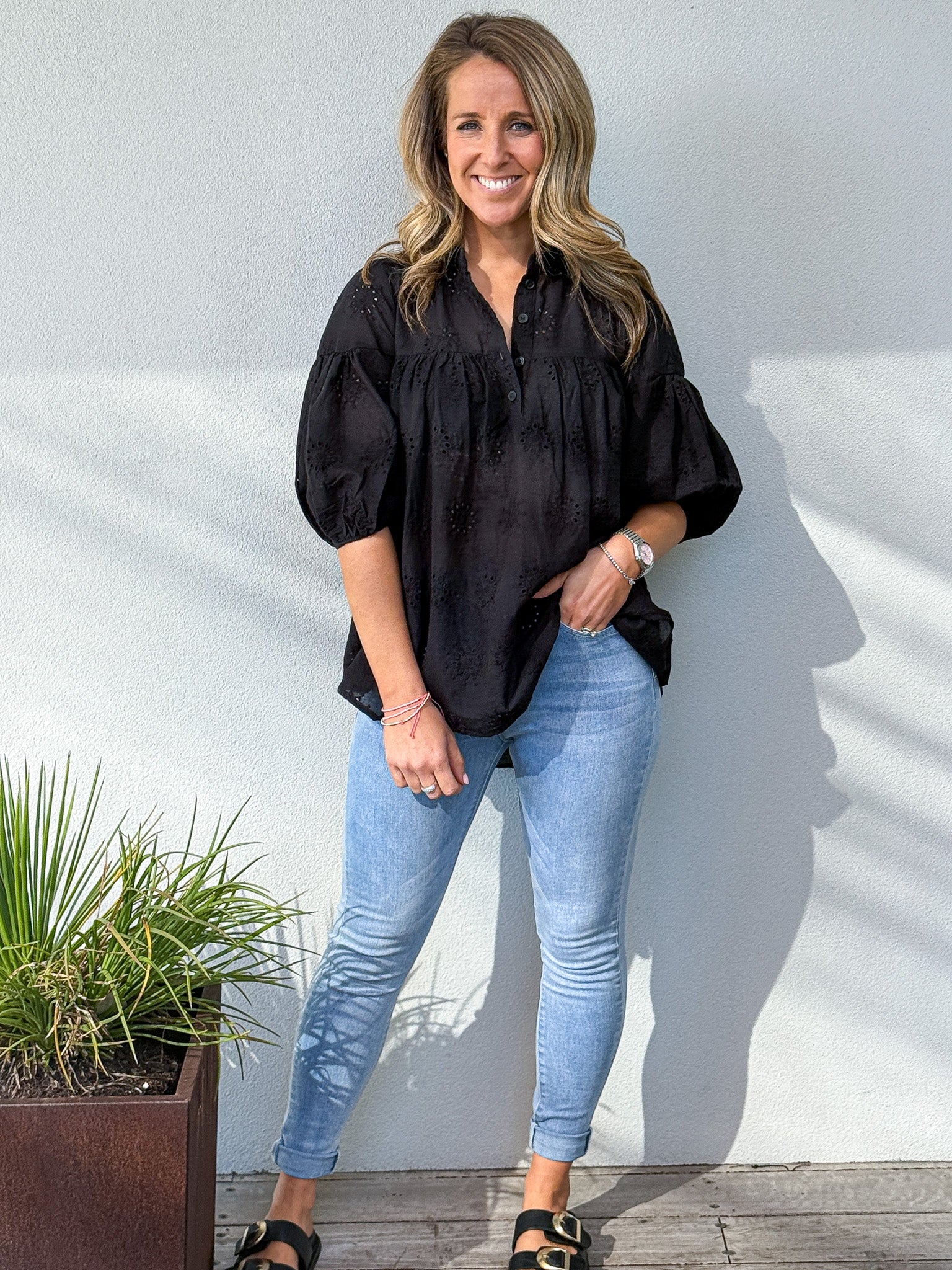 Mia Blouse - Black