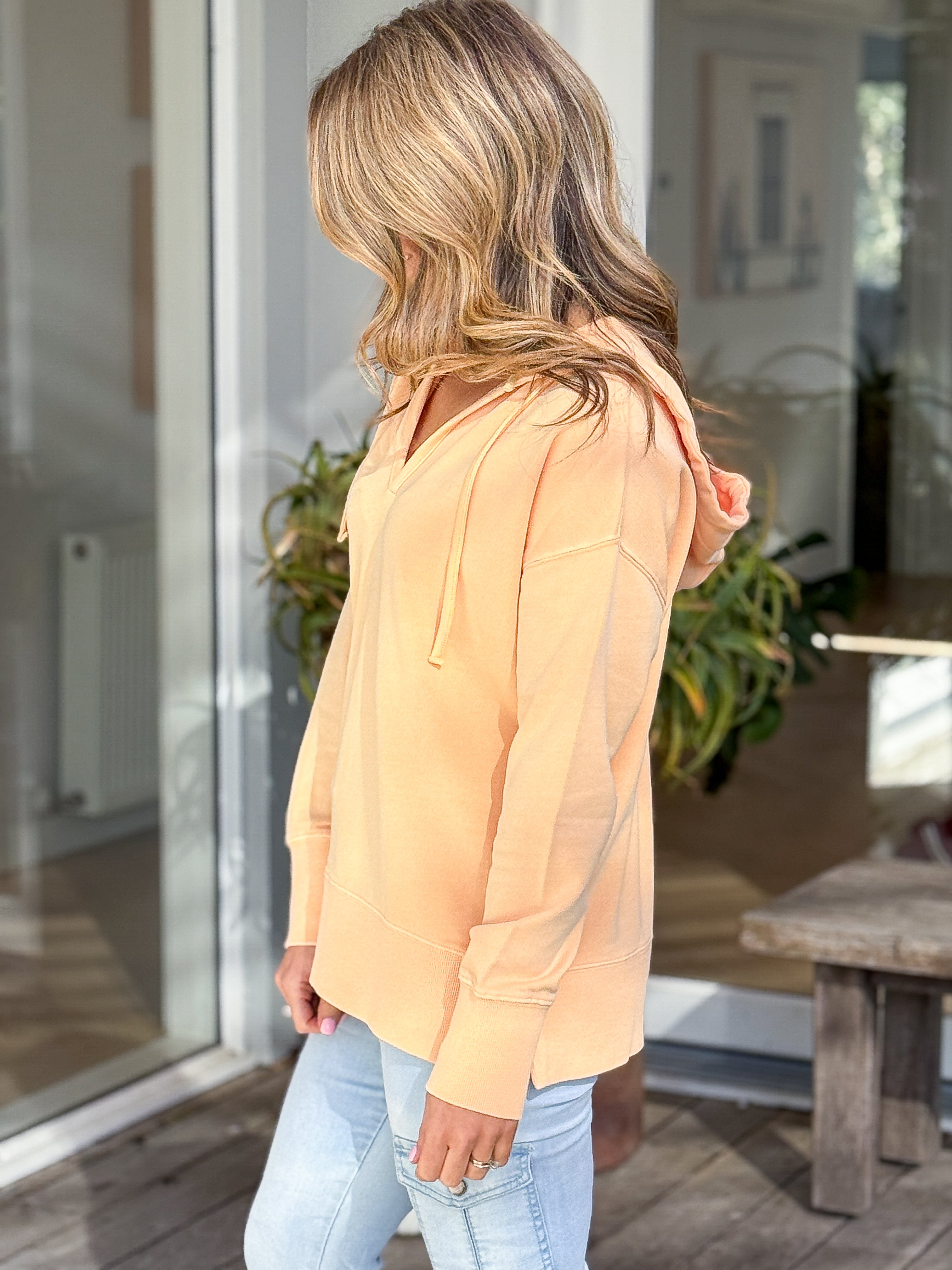 Maddy Hoody - Peach