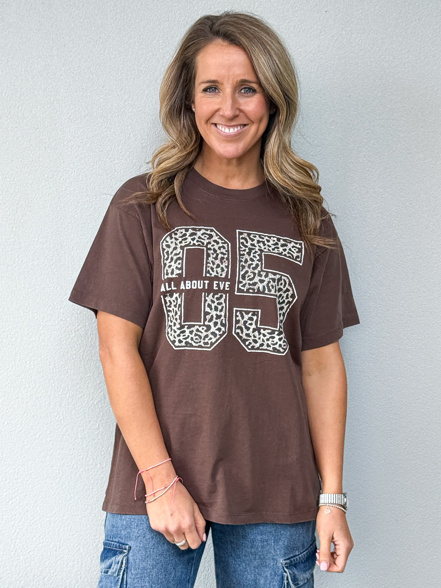 Nico Relaxed Tee - Brown