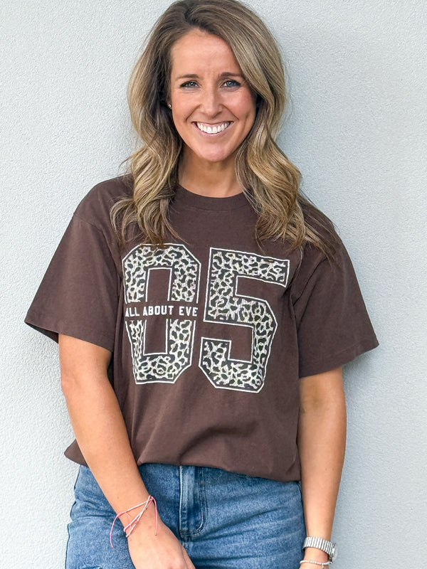 Nico Relaxed Tee - Brown