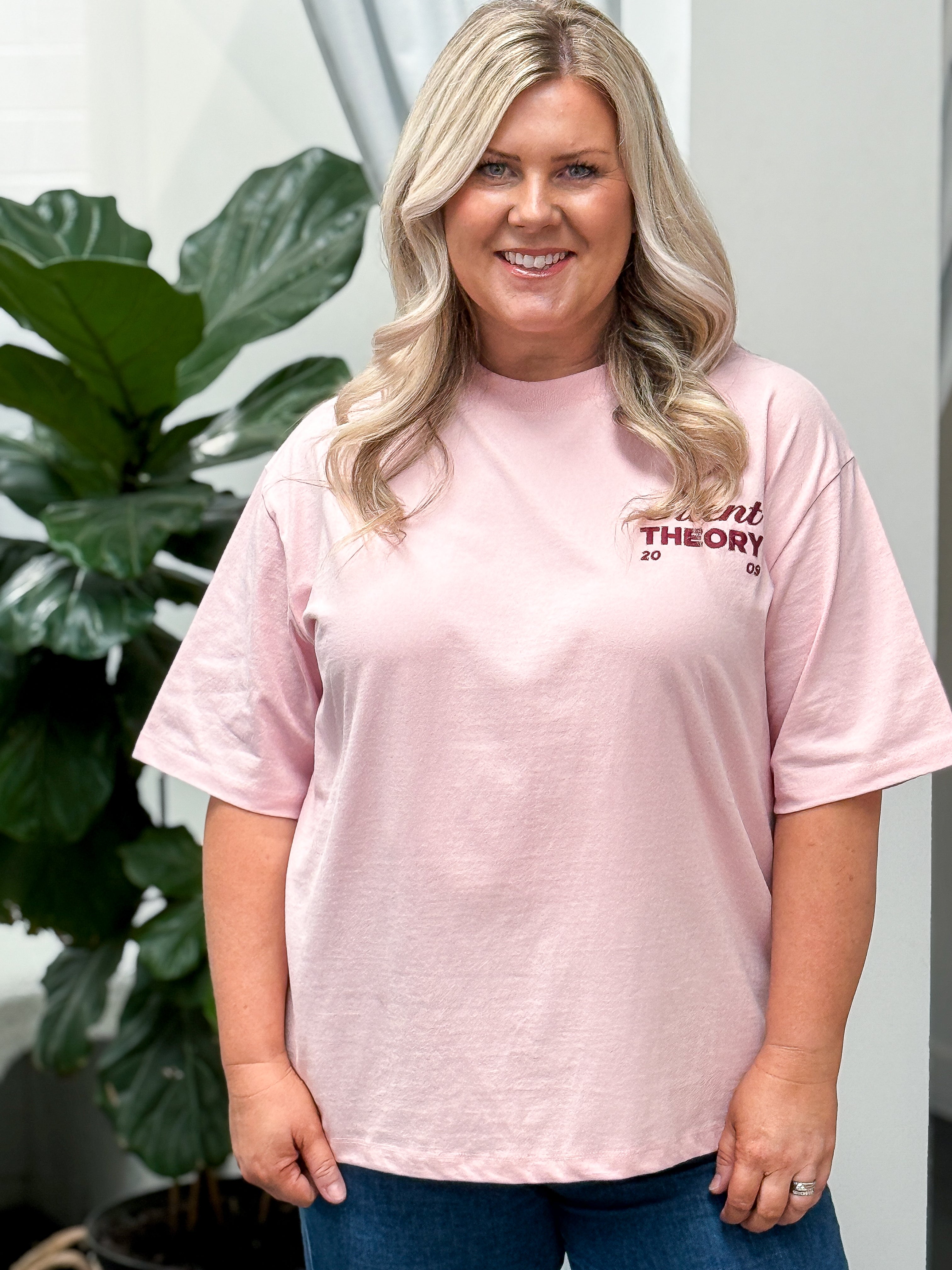 Now Tee - Pink
