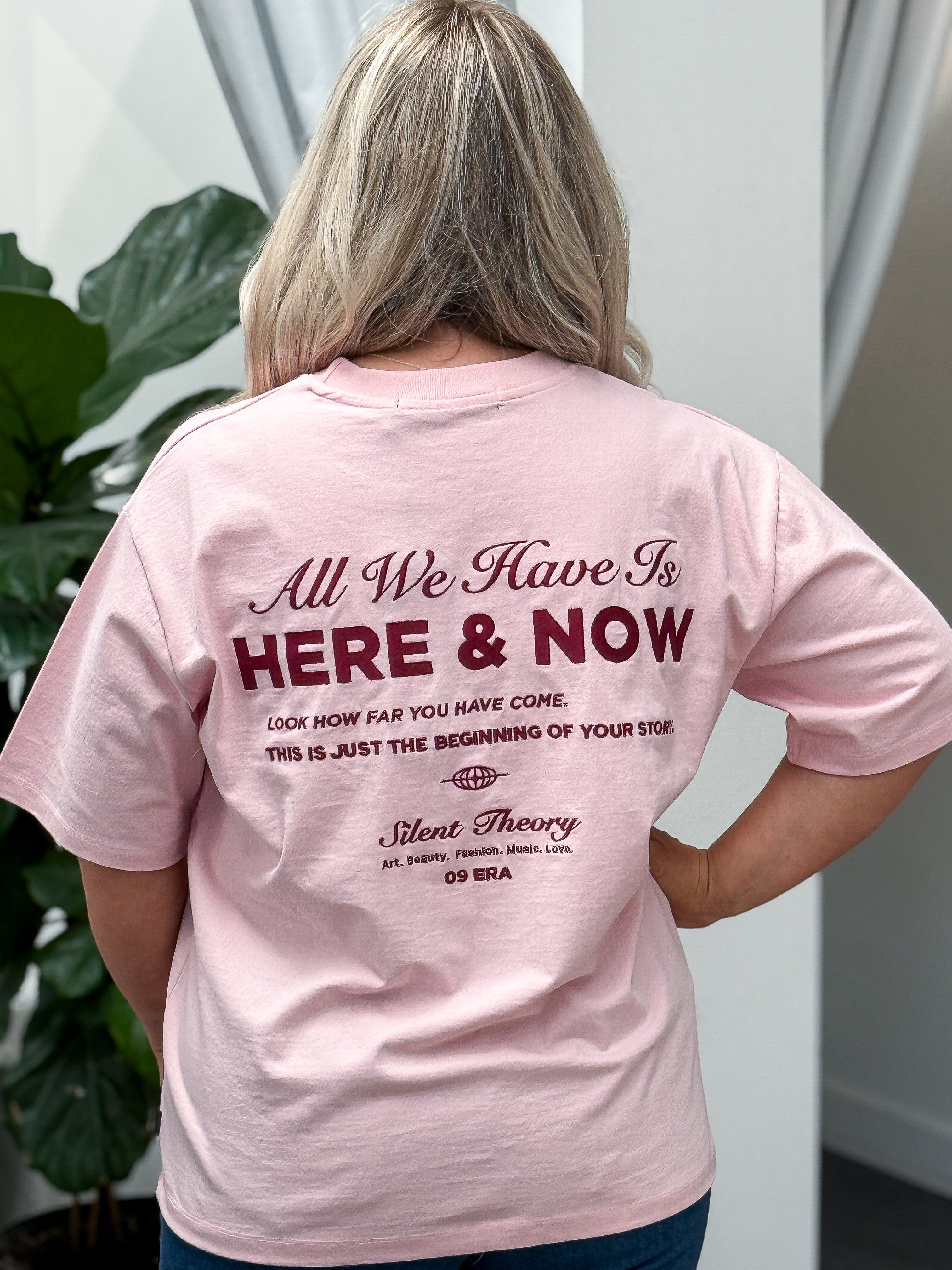 Now Tee - Pink