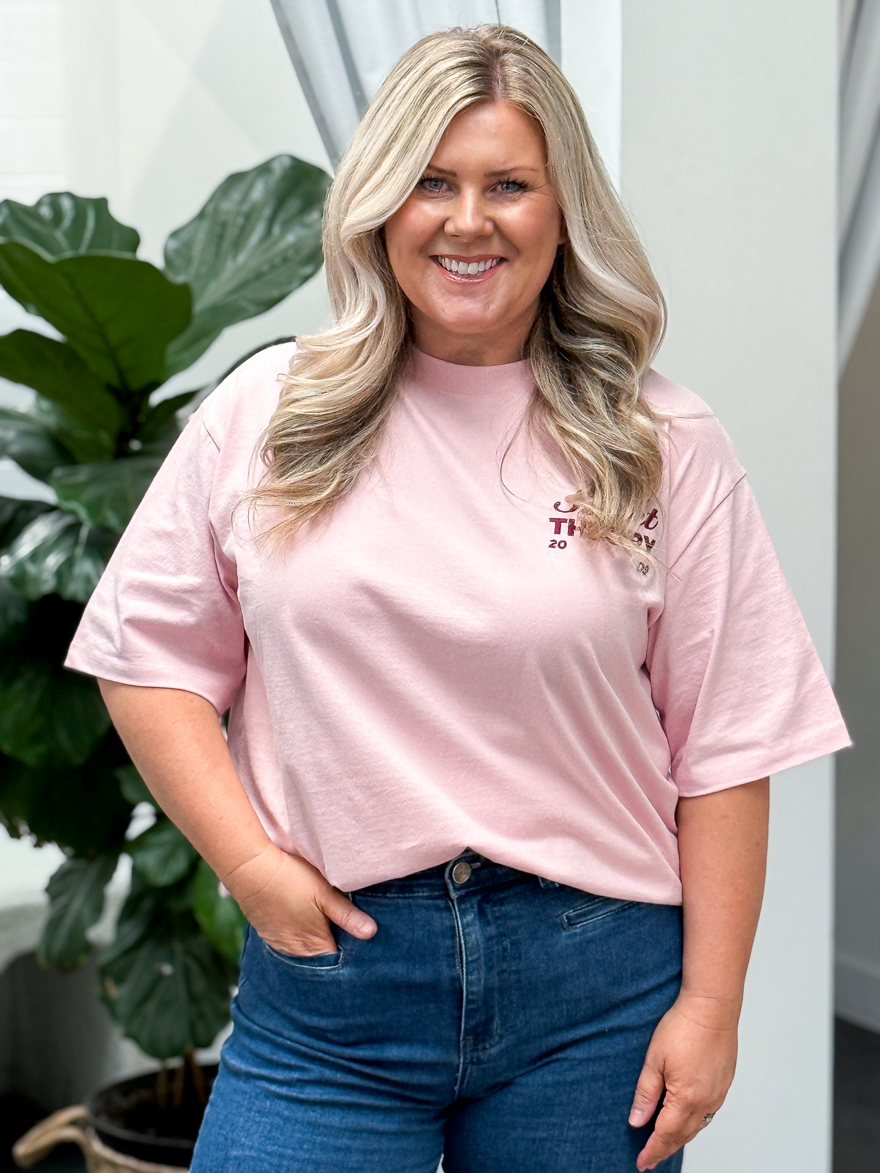 Now Tee - Pink
