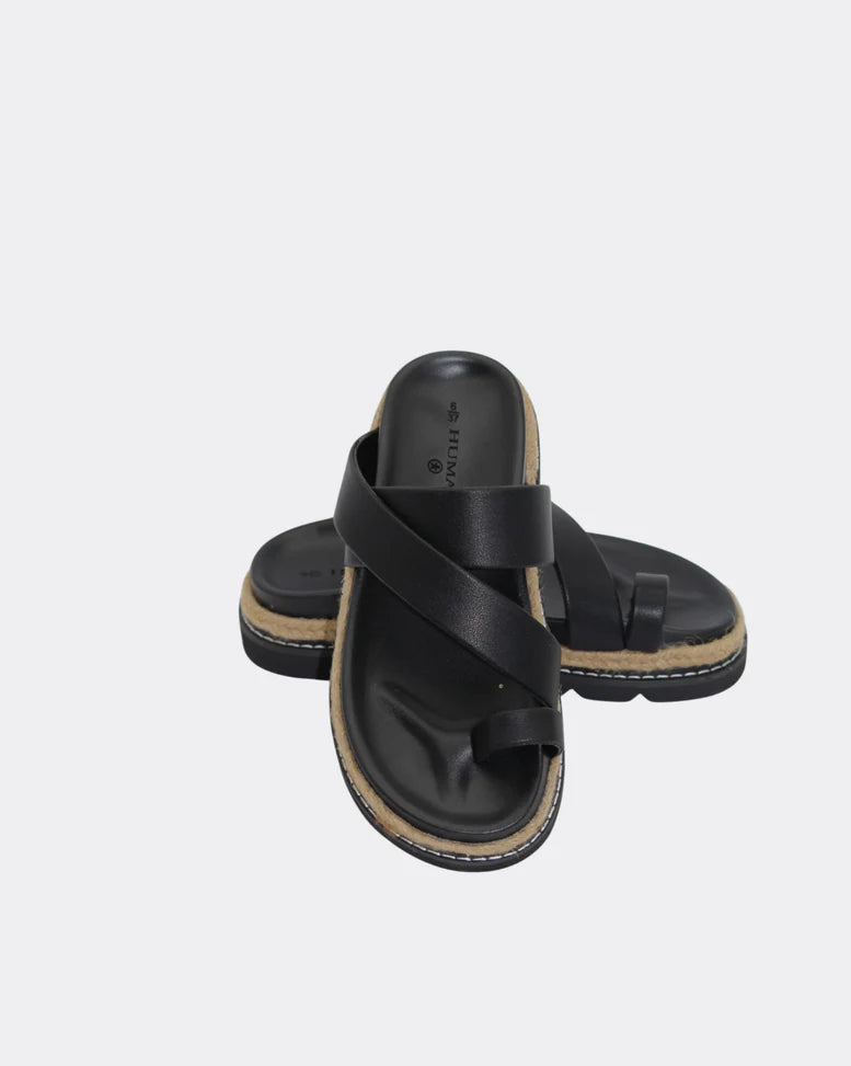 Poppy Slide - Black
