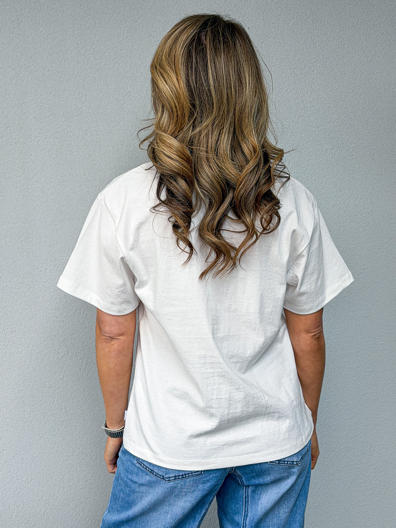 Palm Desert Box Tee - Vintage White