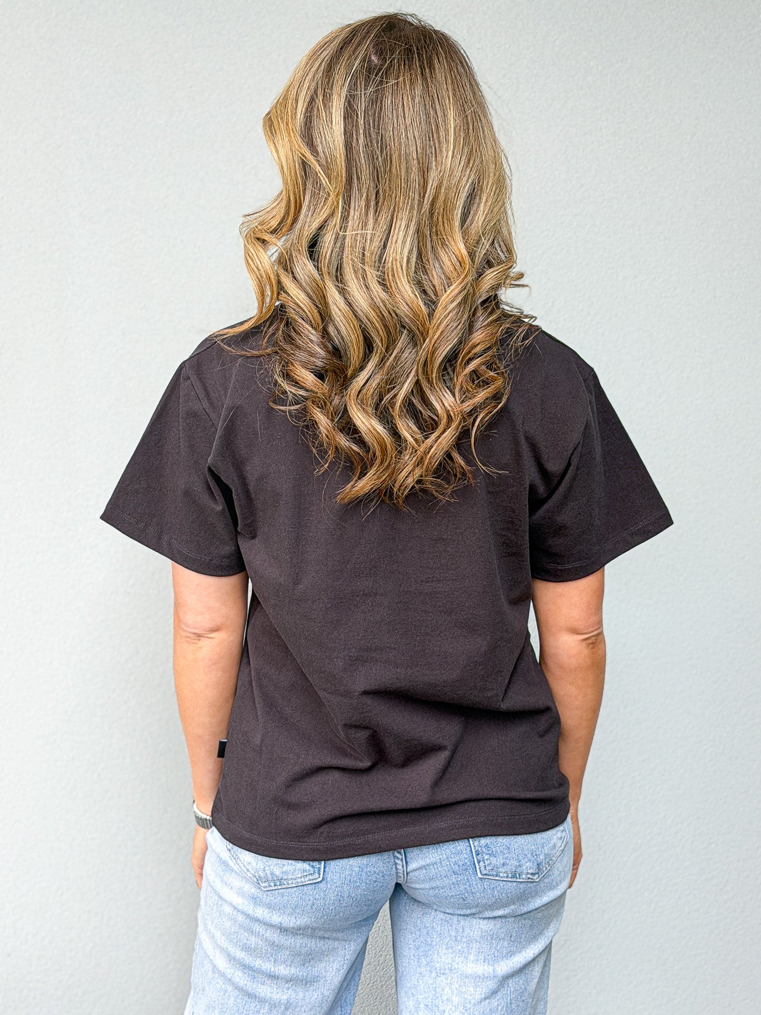 Palm Desert Box Tee - Washed Black