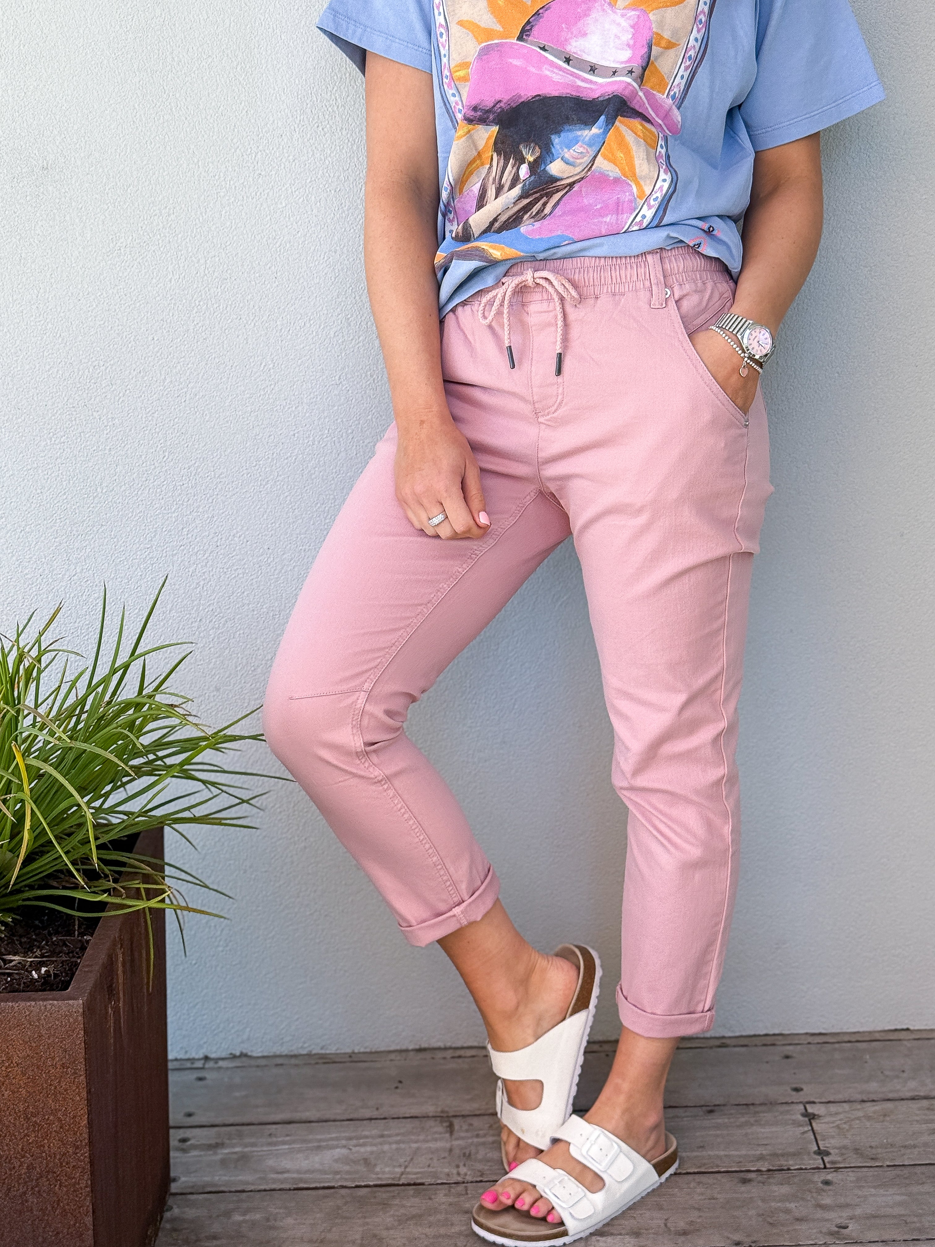 Penny Relax Pant - Pink