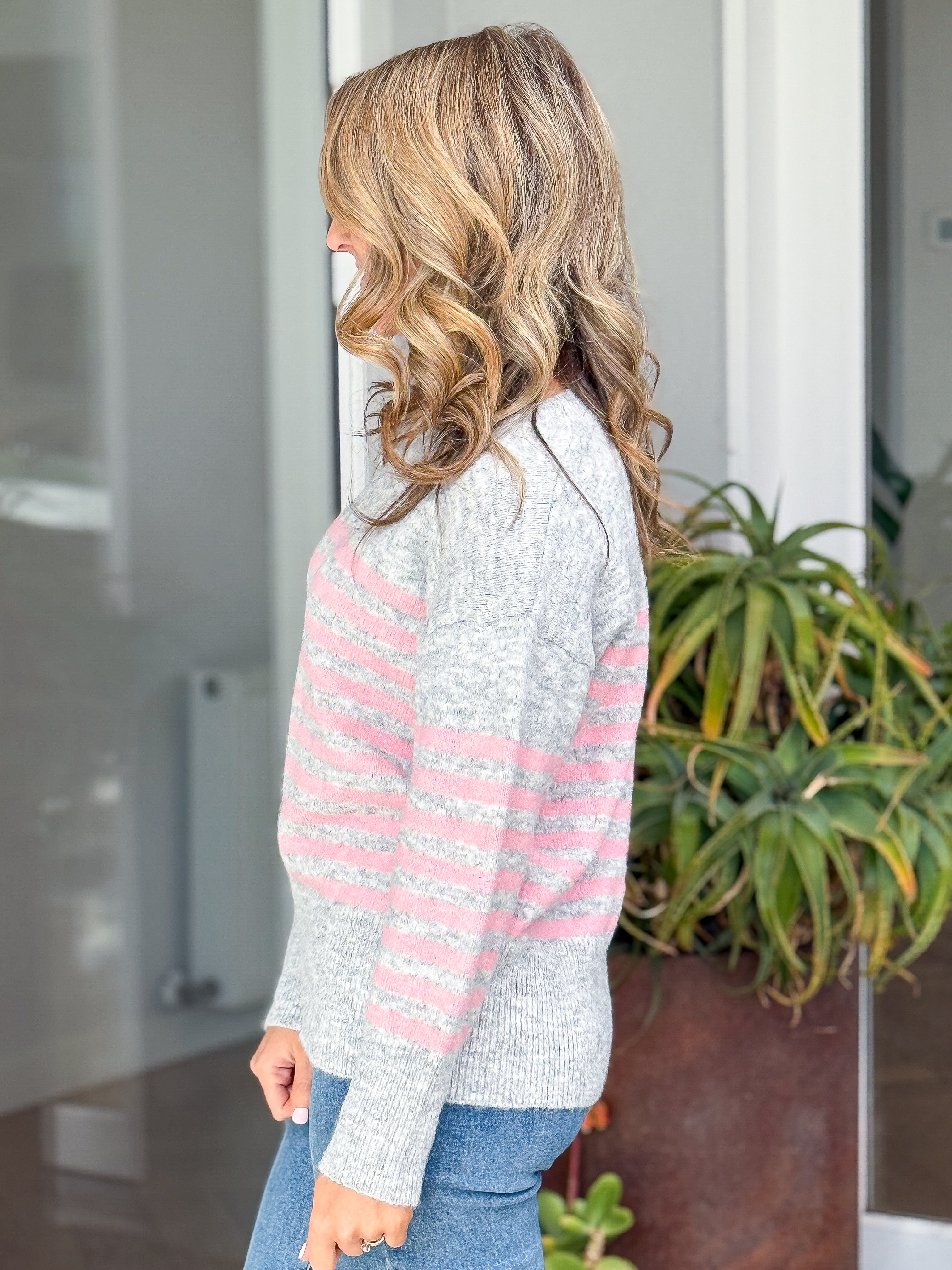 Rachel Knit - Multi Pink