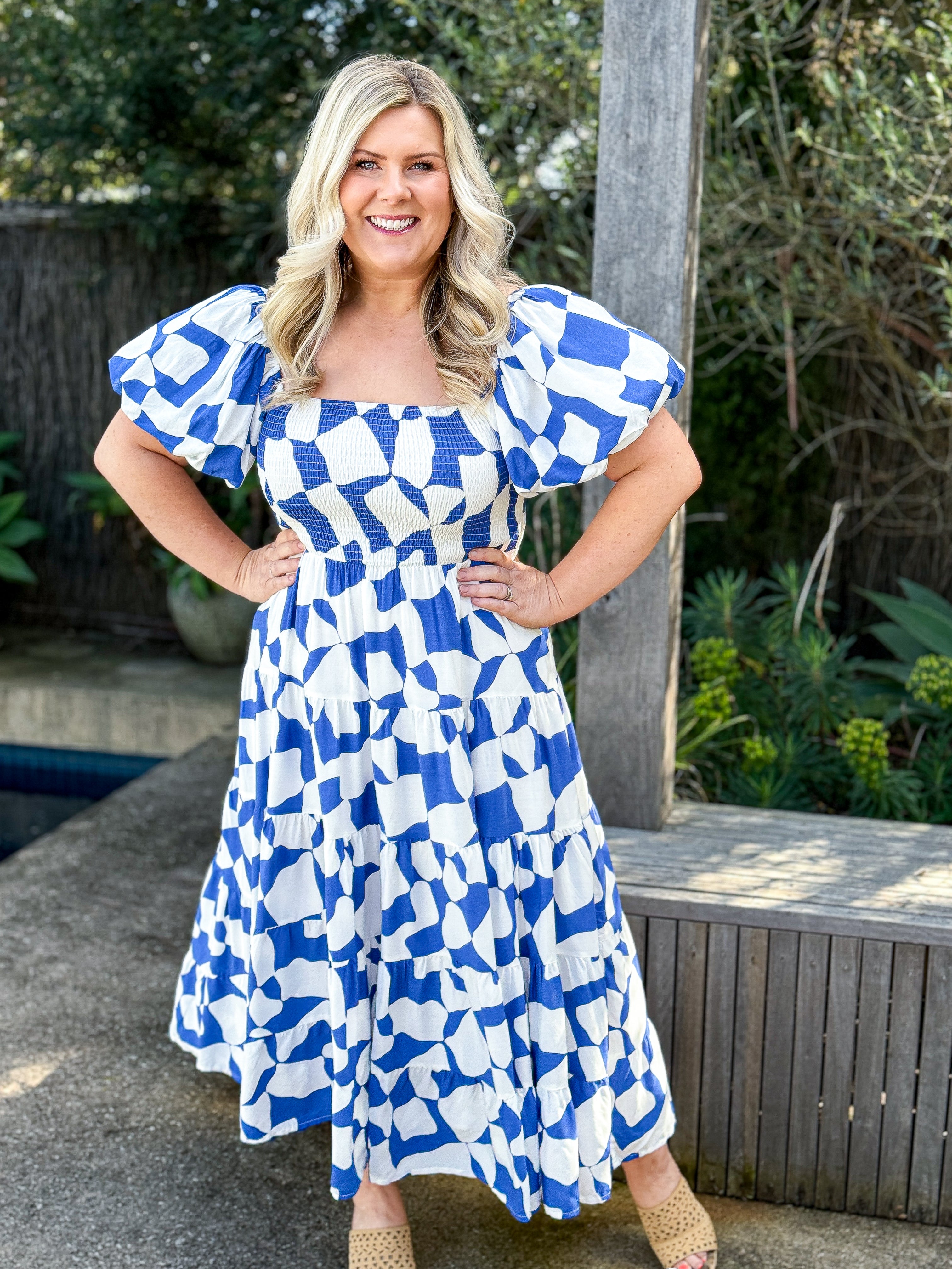 Sammy Dress - Blue