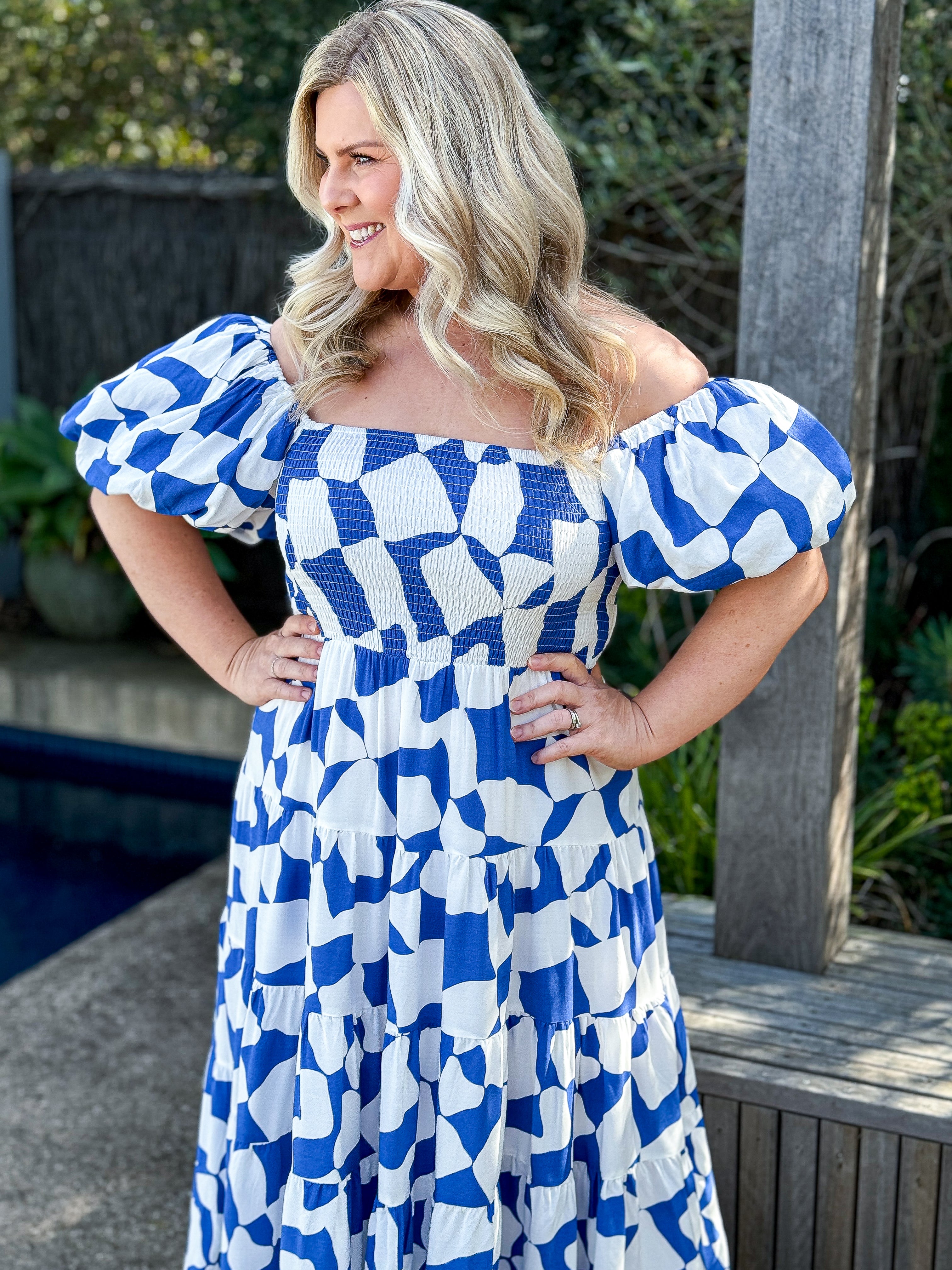 Sammy Dress - Blue