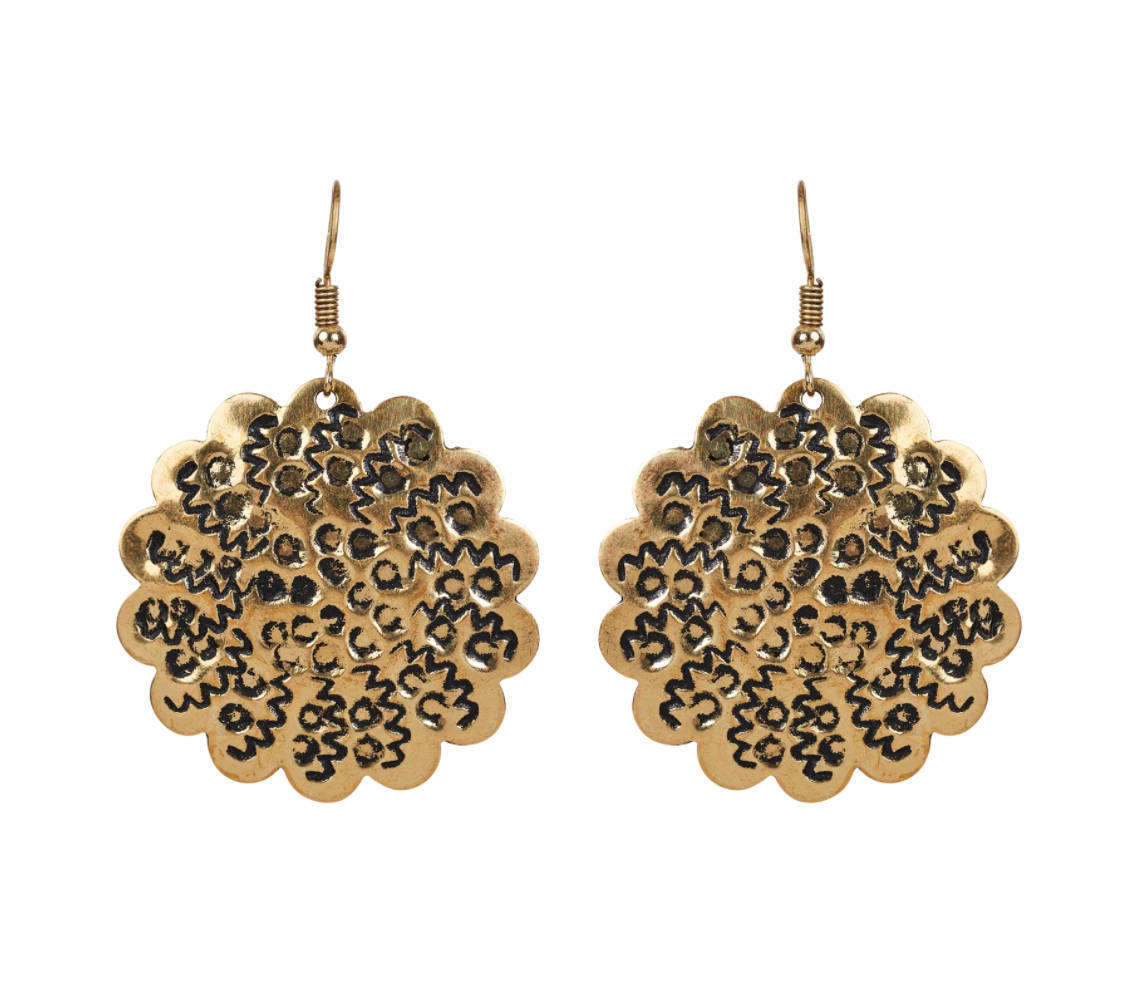 Tisane Earring - Brass