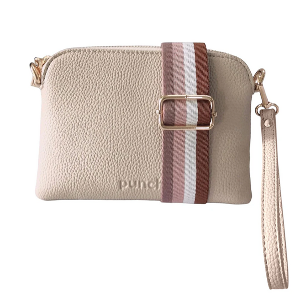 Mini Crossbody Bag - Nude