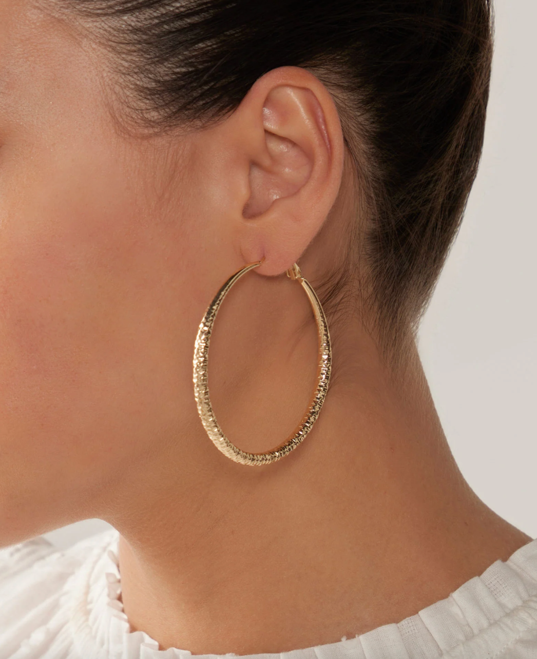 Mizu Hoop Earring - Gold