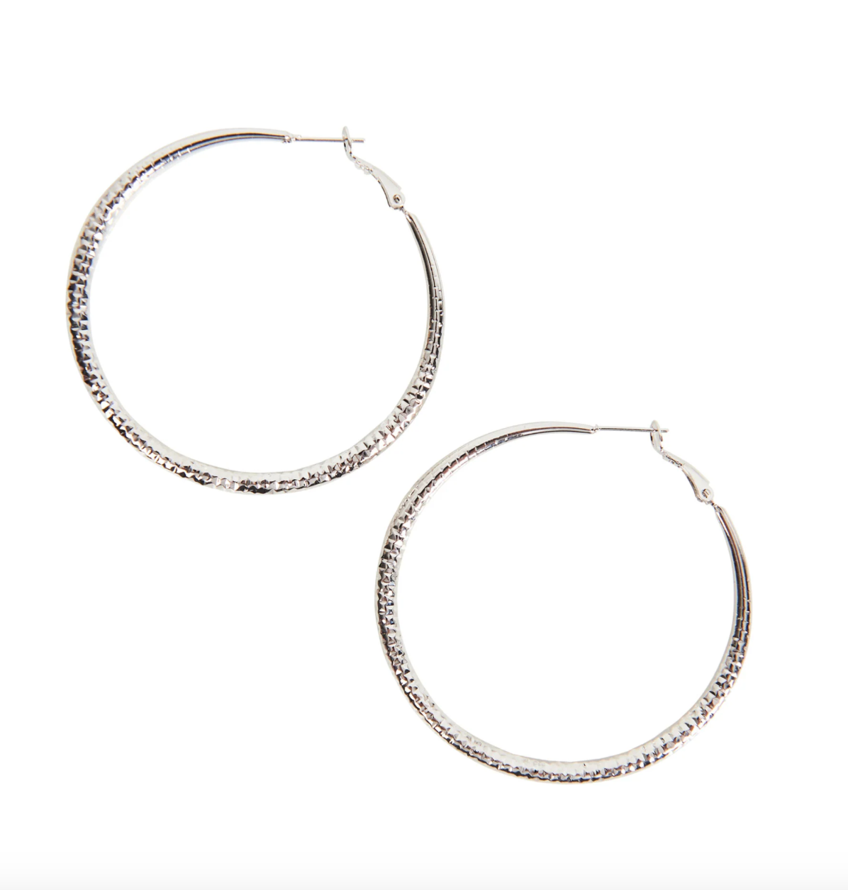 Mizu Hoop Earring - Silver