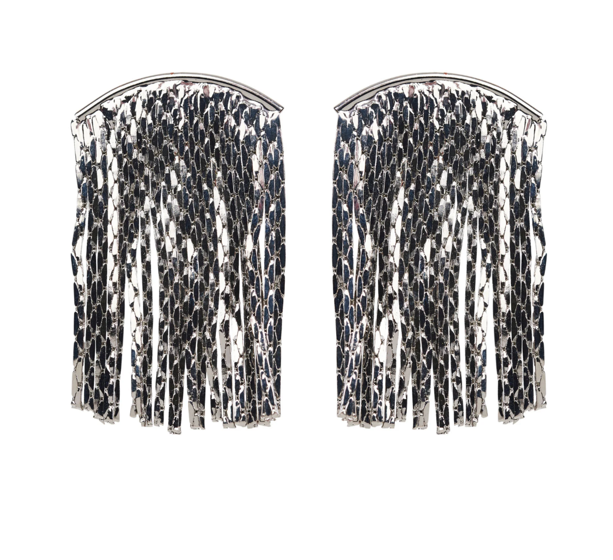 Lujo Drop Earring - Silver